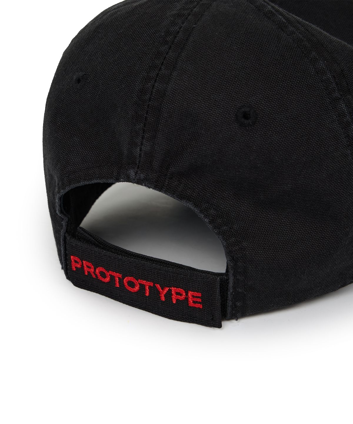 이티씨이(ETCE) TEAM BALL CAP (BLACK)