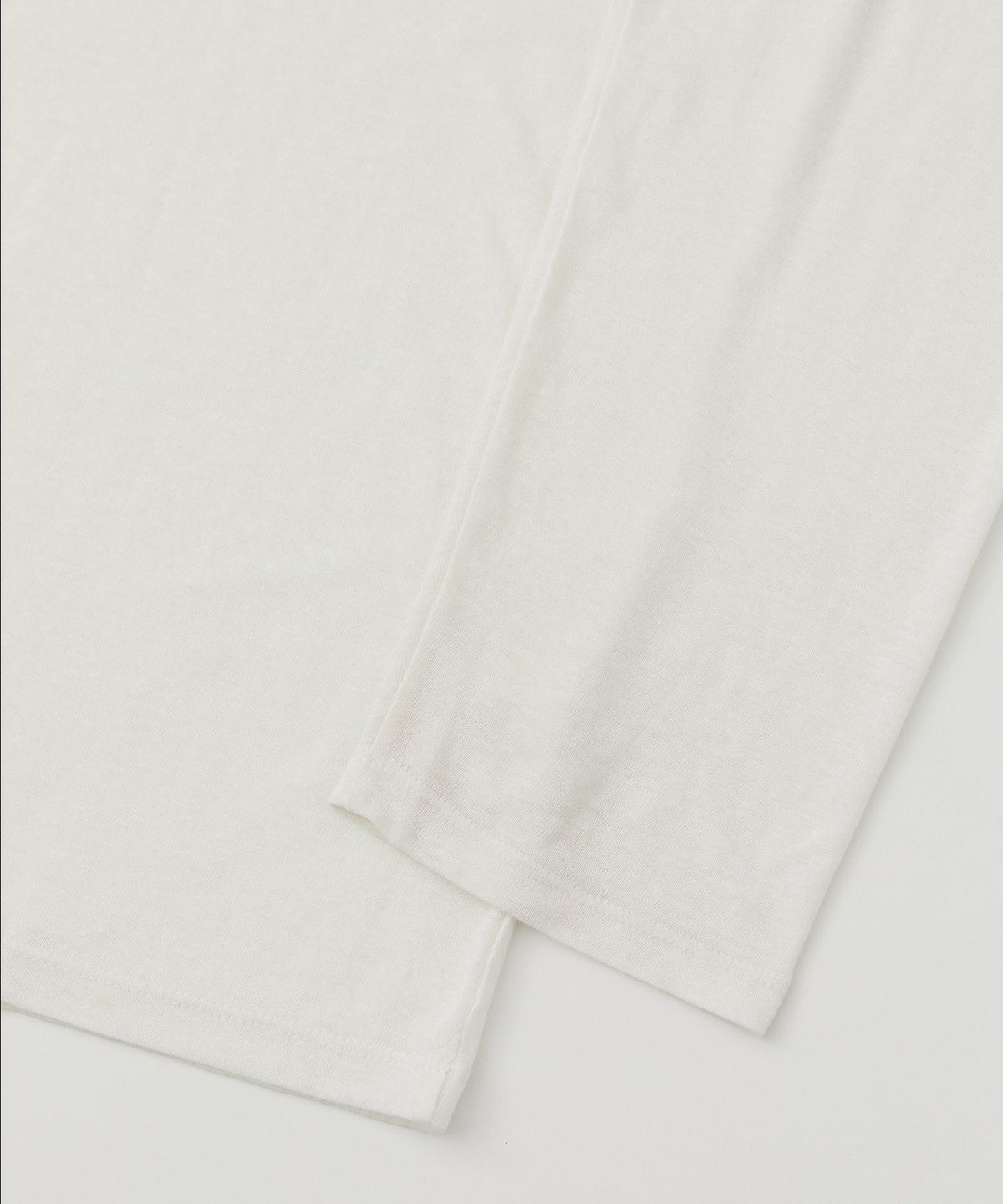 로우넬라인(LOW NELLINE) PARASOL LINEN WASHING T-SHIRT_WHITE