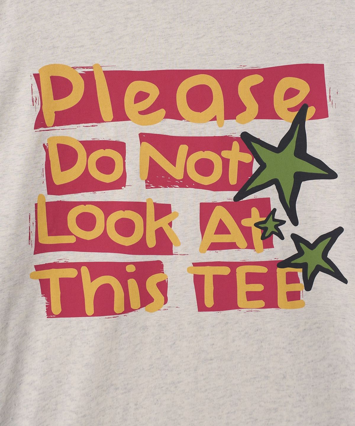 가먼츠팹(GARMENTS FAB) Dont Look At This Tee (OATMEAL)