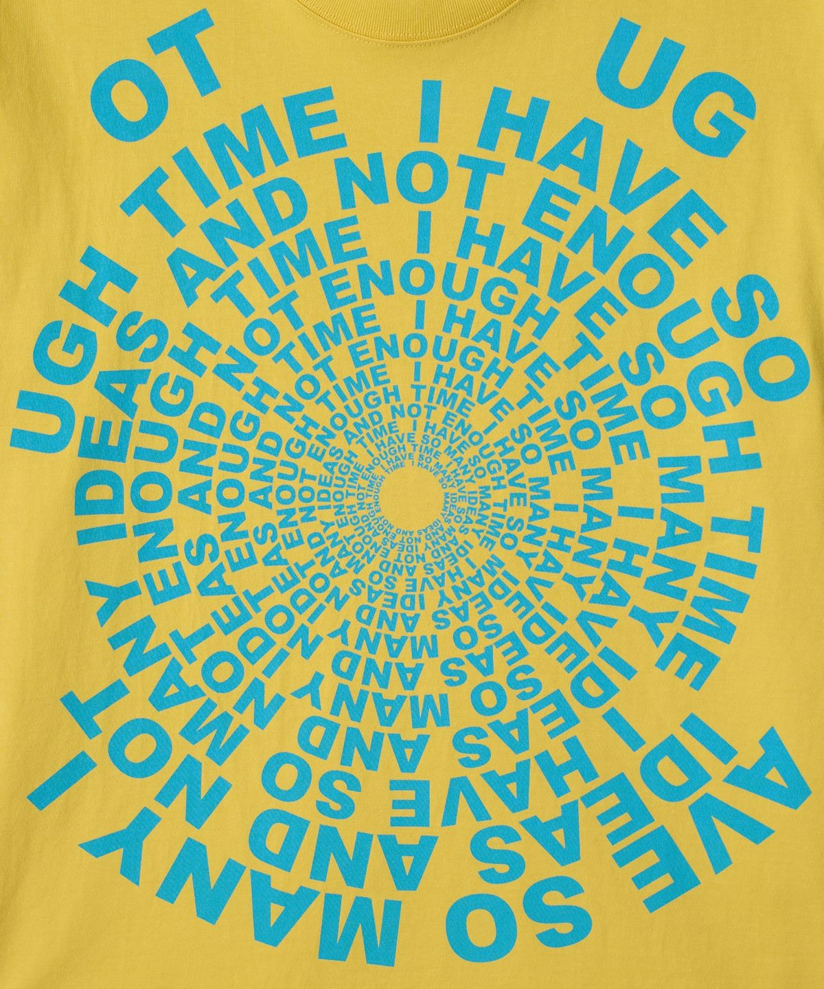 가먼츠팹(GARMENTS FAB) Bingle Bingle Lettering Tee (LIGHT YELLOW)