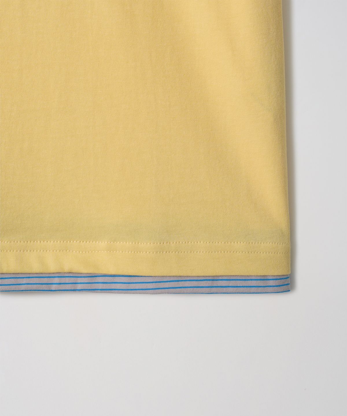 가먼츠팹(GARMENTS FAB) Hi Stripe Layered Tee (YELLOW)