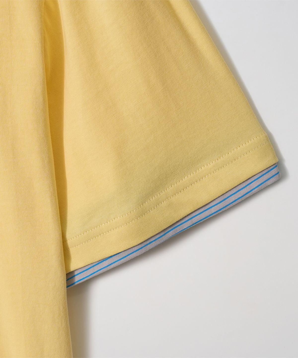 가먼츠팹(GARMENTS FAB) Hi Stripe Layered Tee (YELLOW)