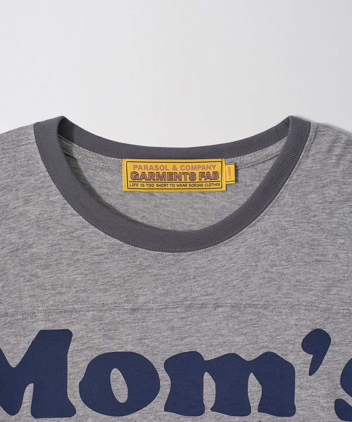 가먼츠팹(GARMENTS FAB) Moms Favorite Tee (MELANGE GRAY)