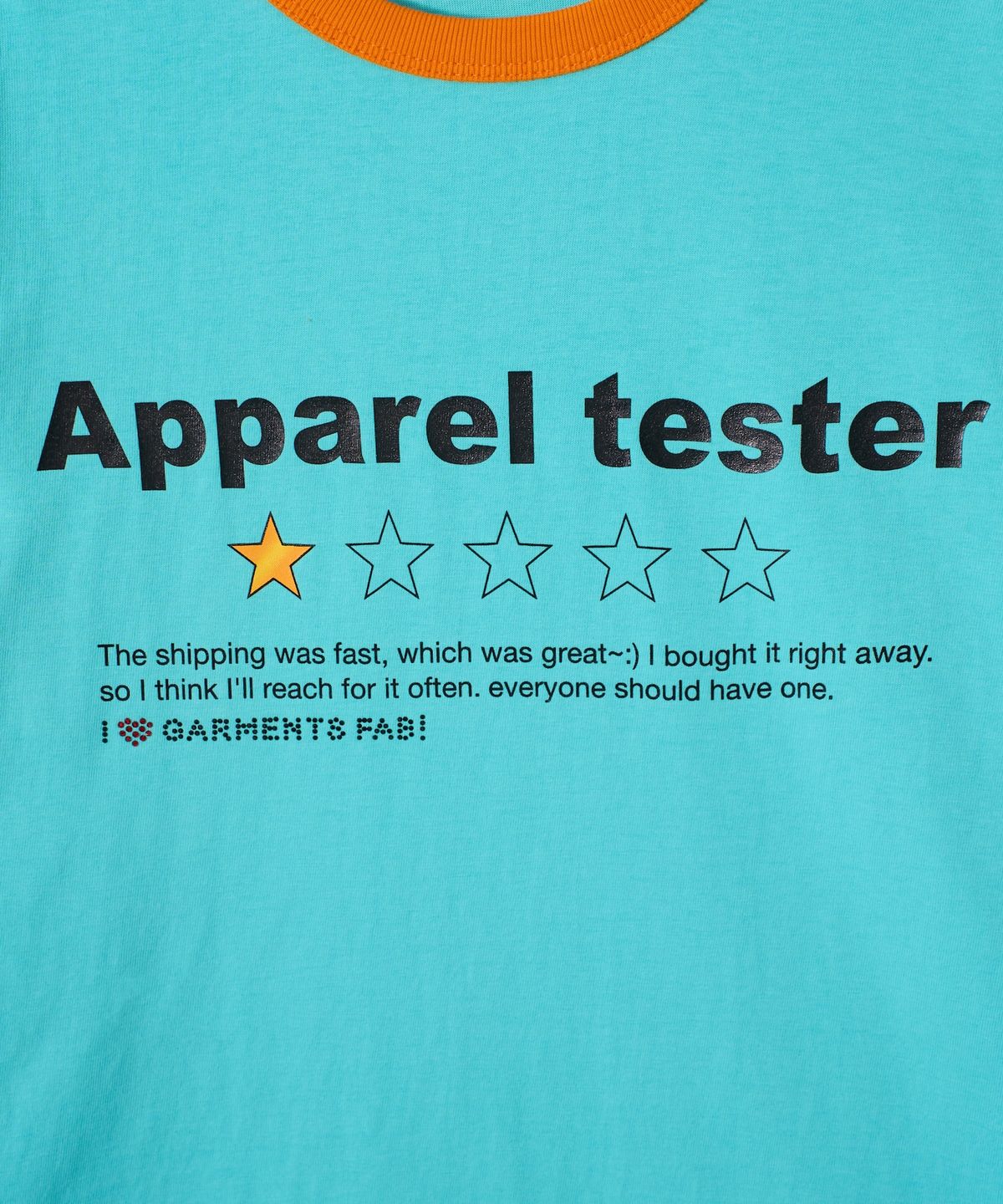 가먼츠팹(GARMENTS FAB) Apparel Tester Binding Tee (MINT)