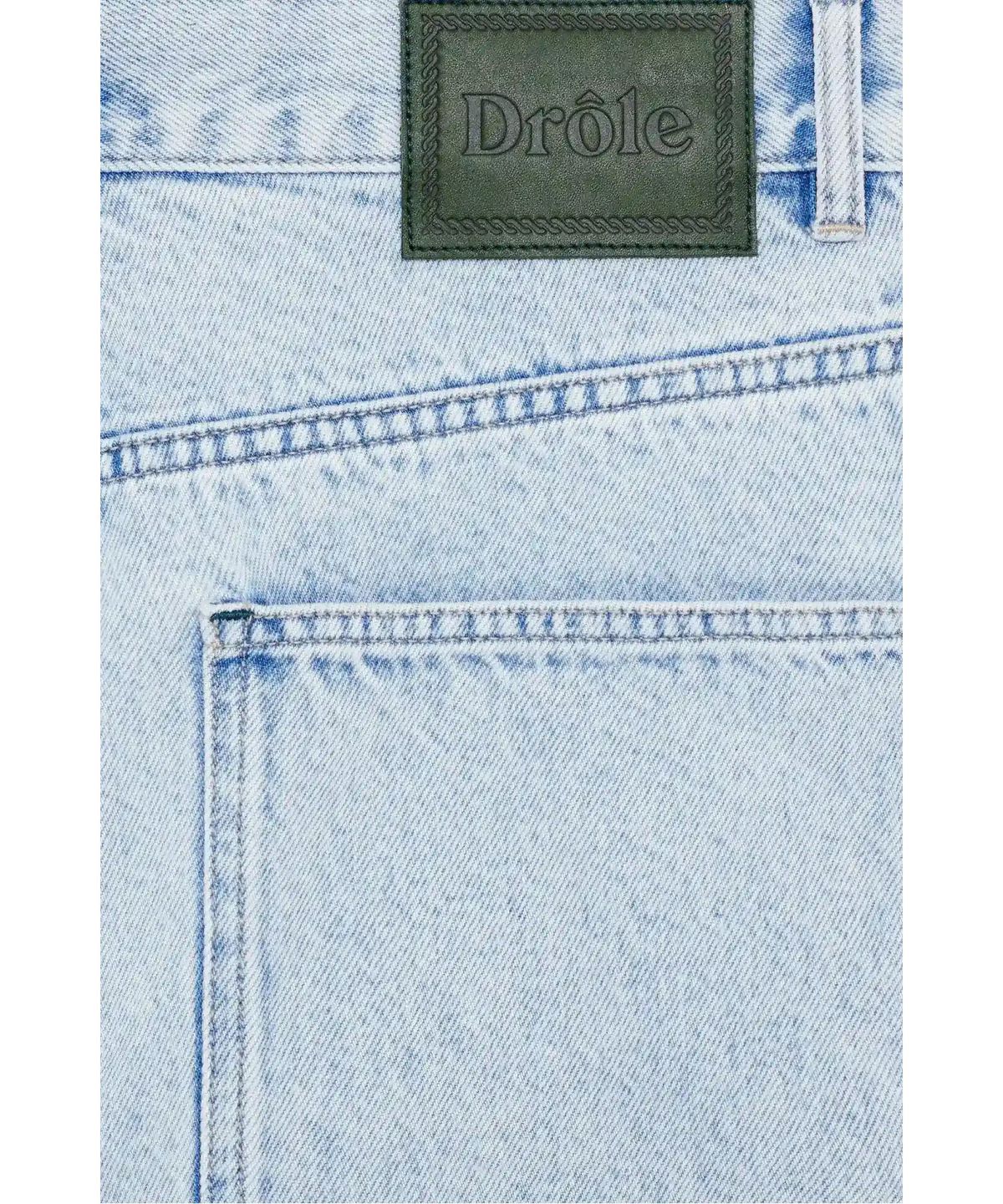 드롤드무슈(DROLE DE MONSIEUR) 블루 배기 진 Jean Baggy Bleu D0PDS26303BUL