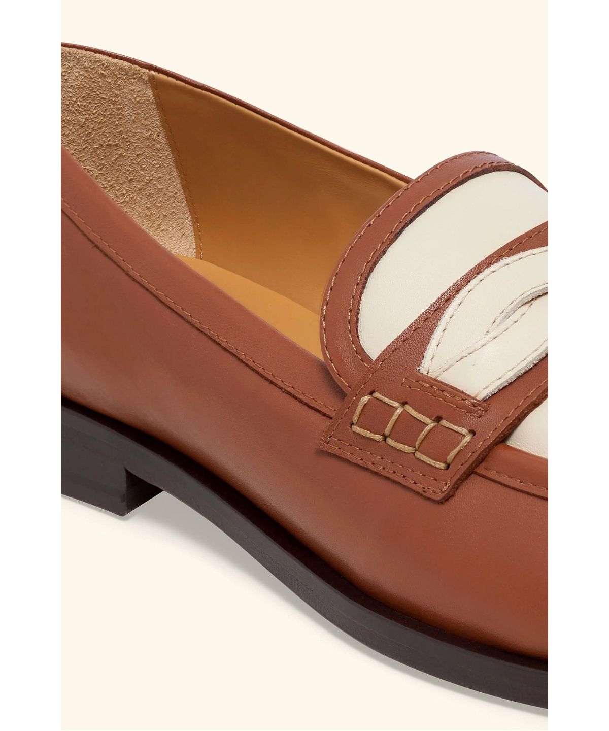 드롤드무슈(DROLE DE MONSIEUR) 트레스 디테일 소가죽 모카신 Mocassin Tresse 0D1AM26901CMX