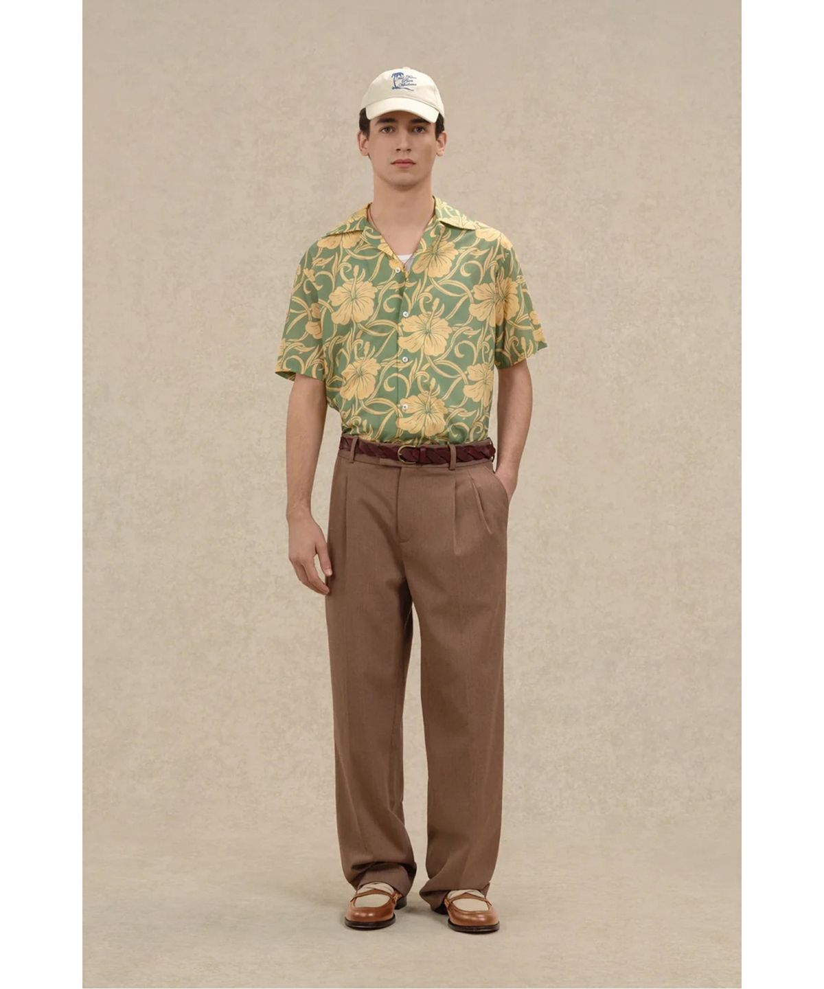 드롤드무슈(DROLE DE MONSIEUR) 트레스 디테일 소가죽 모카신 Mocassin Tresse 0D1AM26901CMX