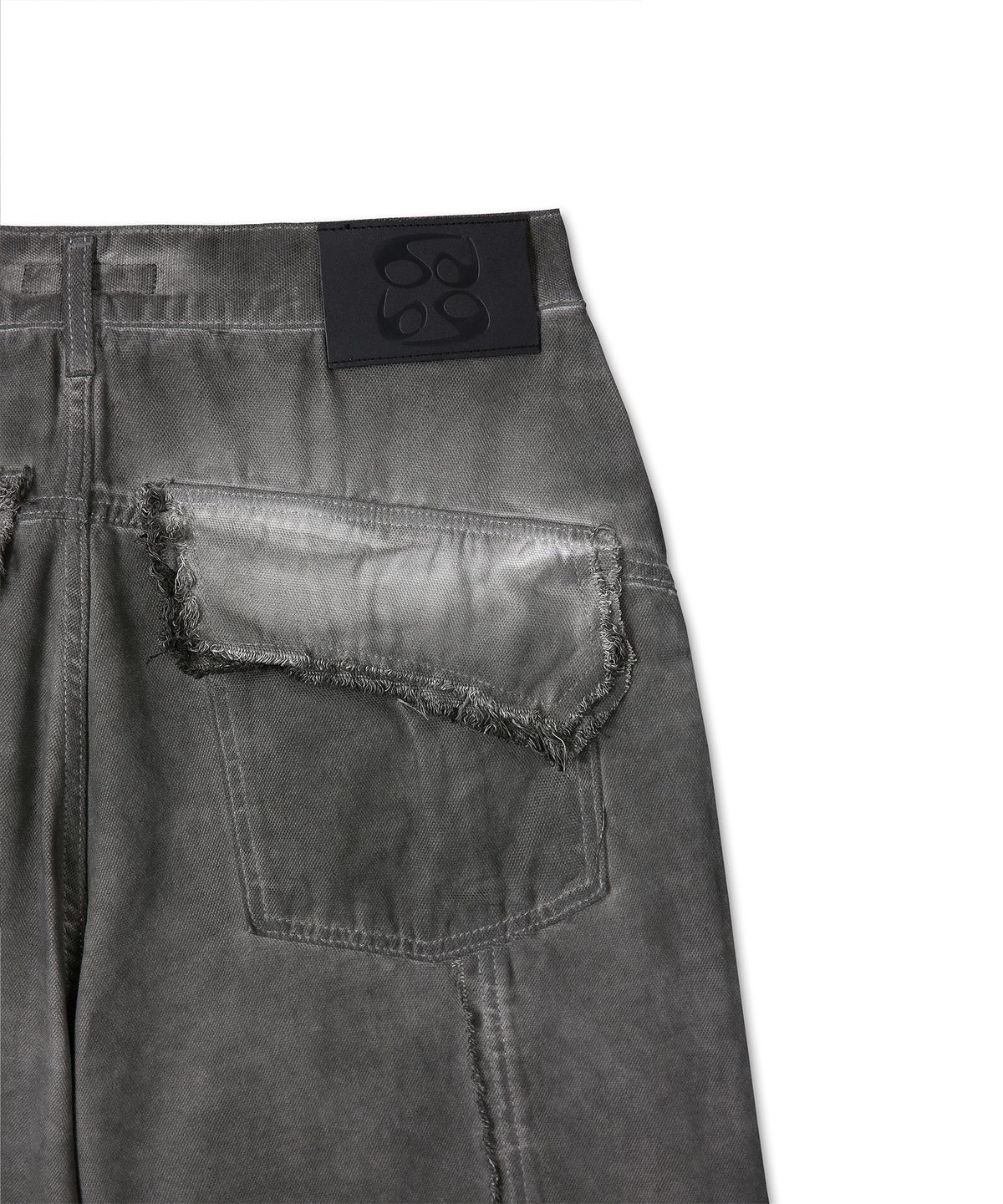 9999아카이브(9999ARCHIVE) Cut-Out Vintage Bermuda Pants