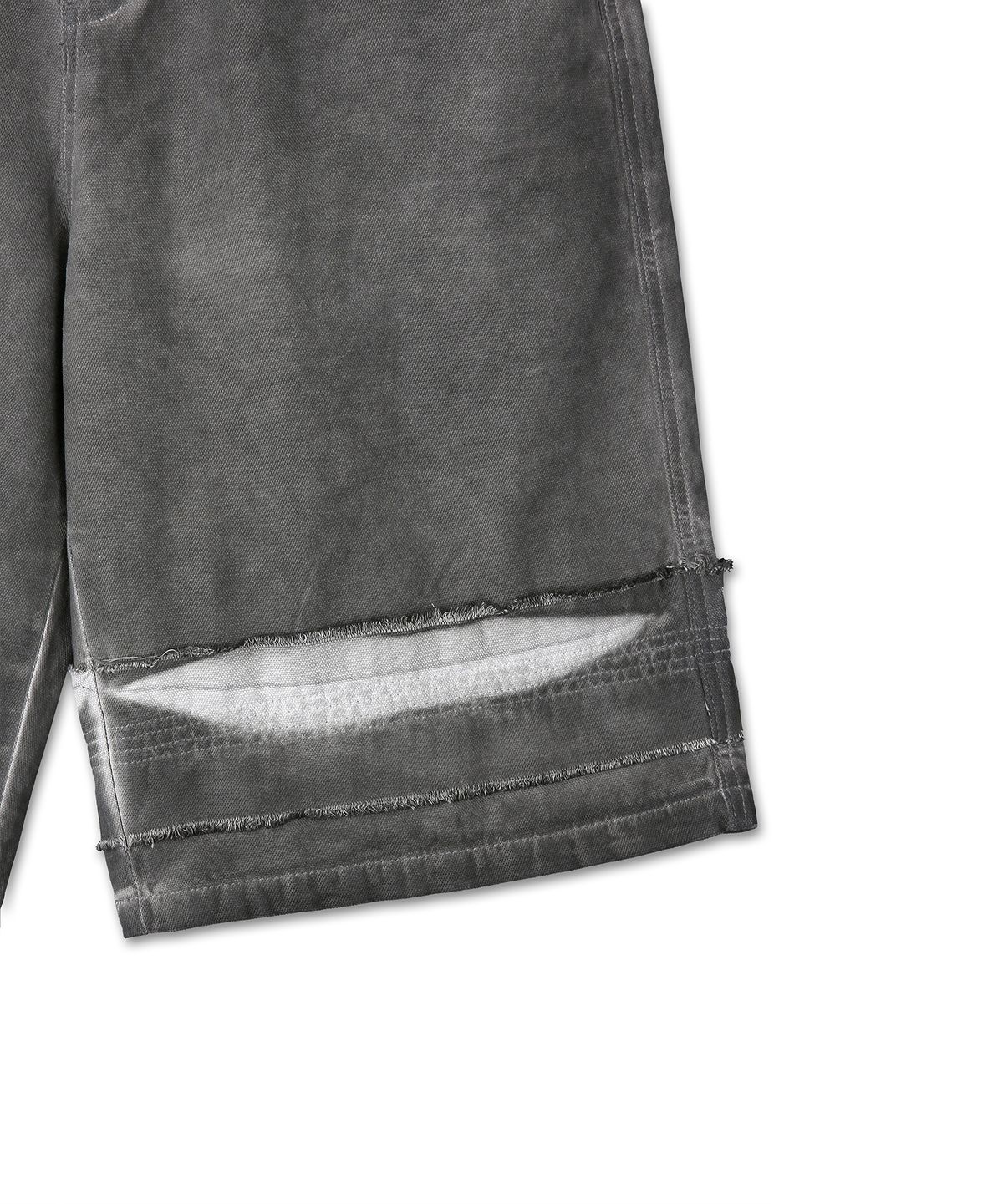 9999아카이브(9999ARCHIVE) Cut-Out Vintage Bermuda Pants