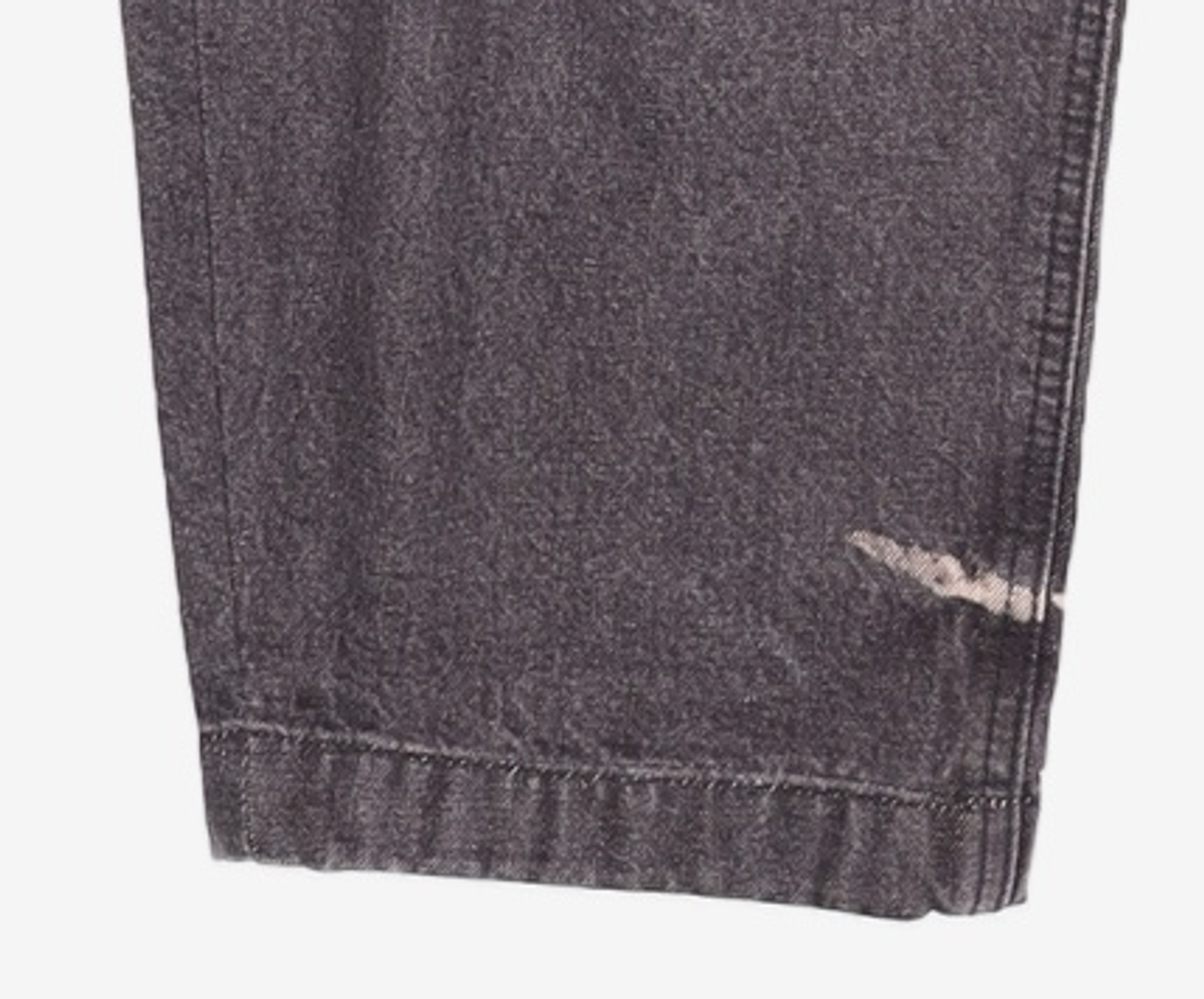 메종미네드(MAISON MINED) SWELL WIDE DENIM PANTS BLACK 50