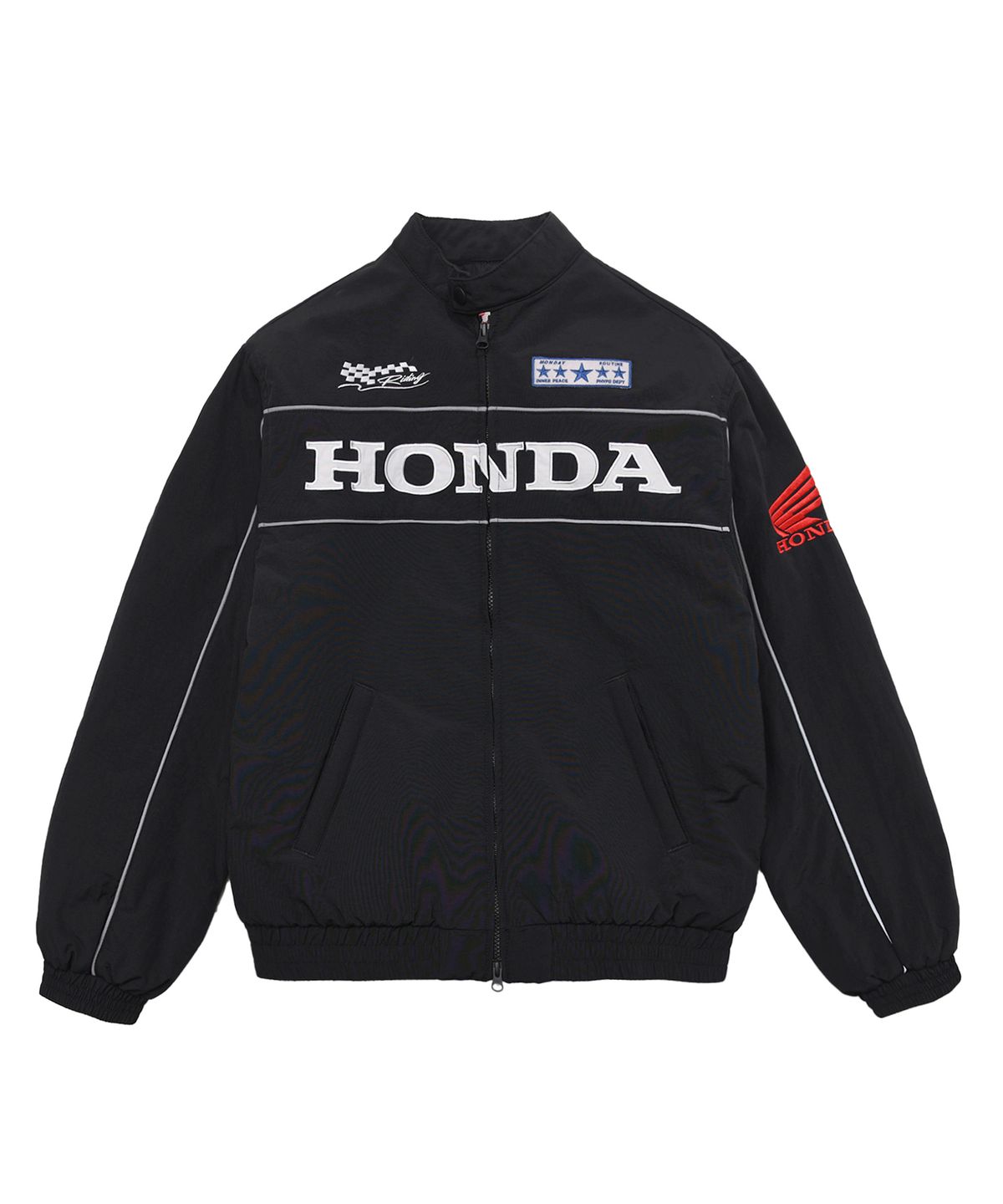 핍스 모터사이클(PHYPS MOTORCYCLE) Piping Motorcycle Blouson Jacket 4Colors