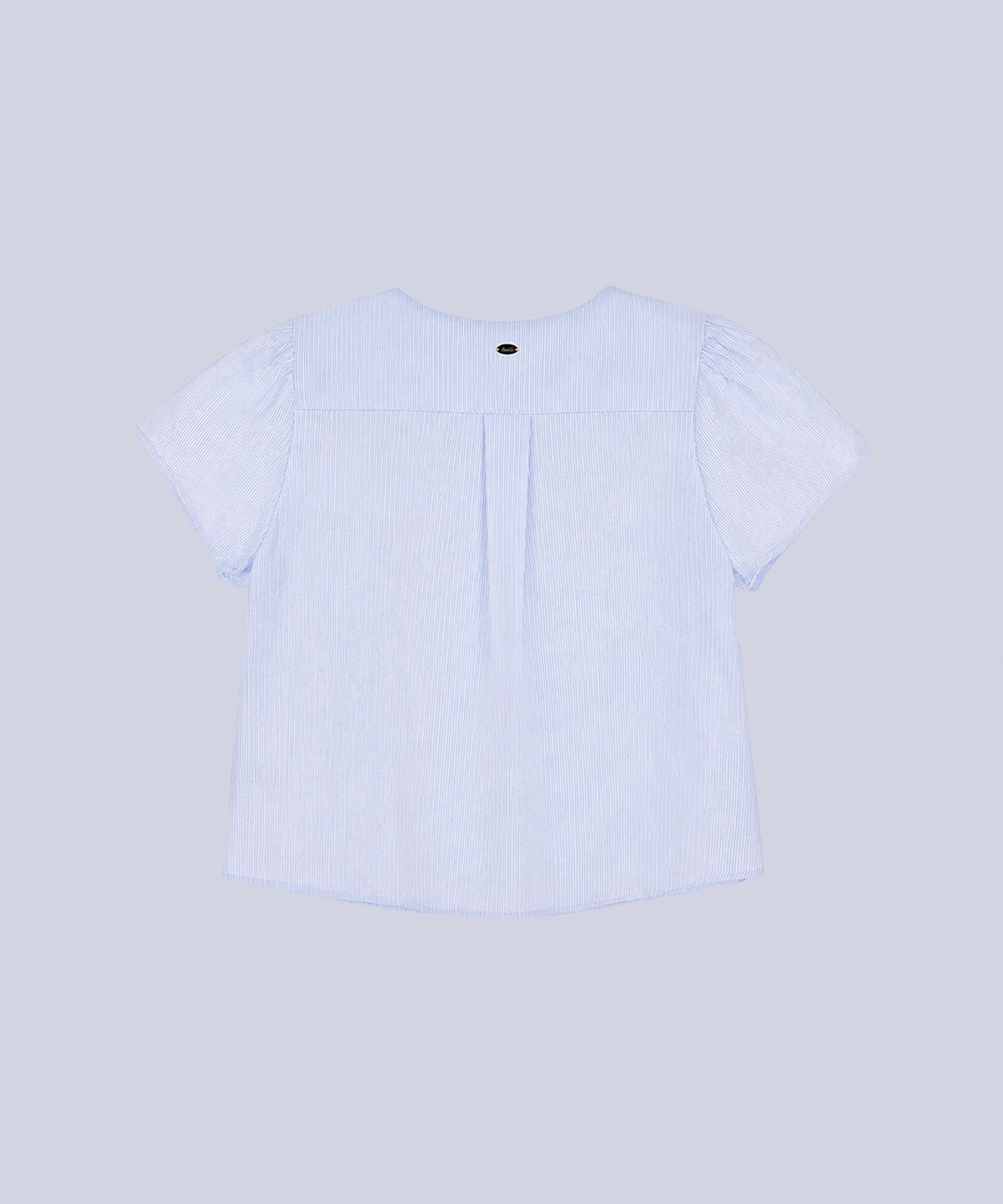 헤인트(HAINT) COSMO COLLAR PUFF SLEEVE BLOUSE_SKY BLUE