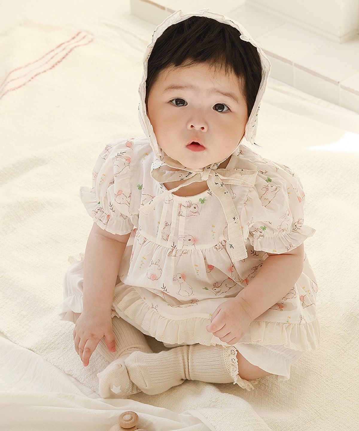 아림클로젯(ARIMCLOSET) 우리 아가는 귀여운 토끼랑 닮았다구요 - 아기 미니블라우스