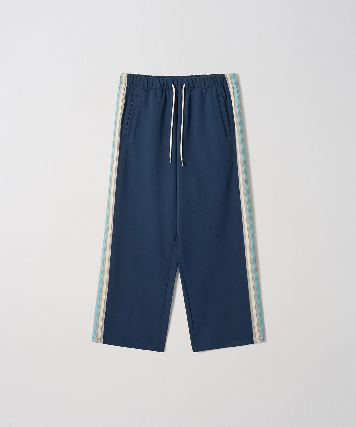 가먼츠팹(GARMENTS FAB) Rainbow Binding Sweatpants (NAVY)