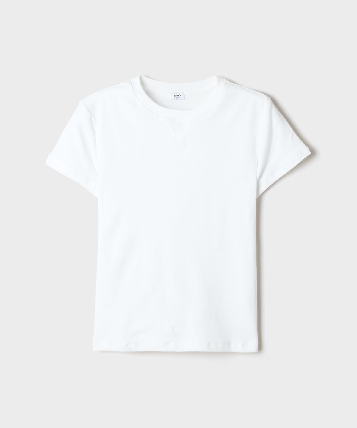스파오(SPAO) 삼각무 스티치 반팔티_SPRWG25G09
