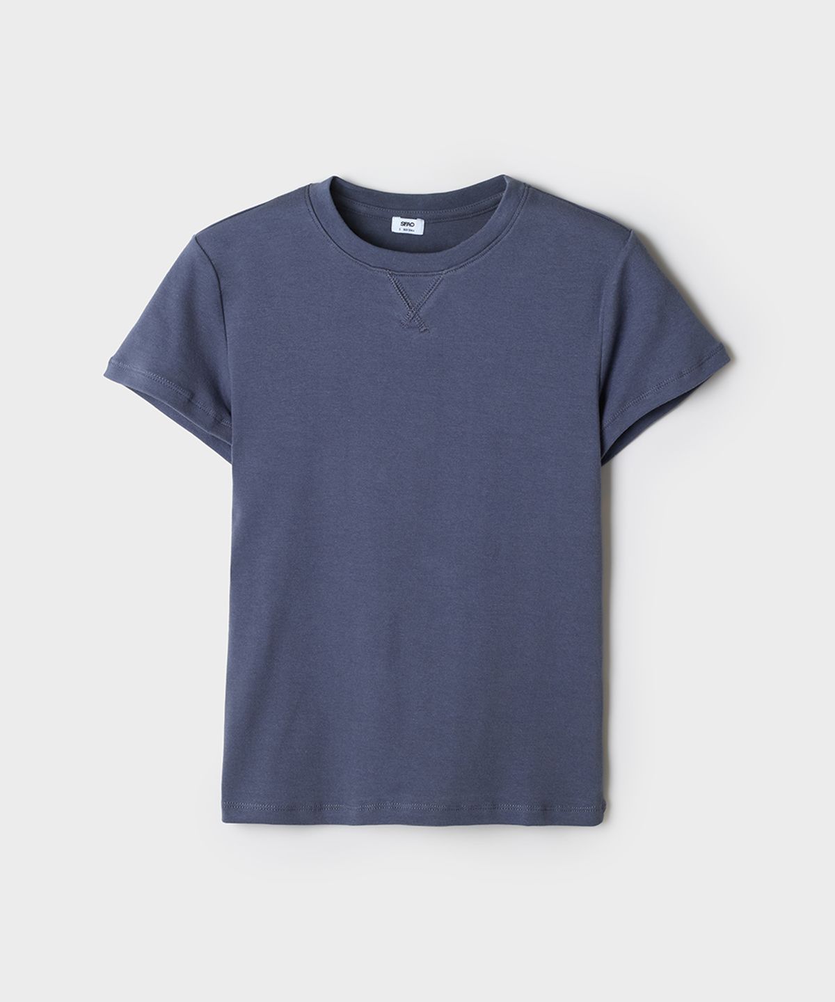 스파오(SPAO) 삼각무 스티치 반팔티_SPRWG25G09