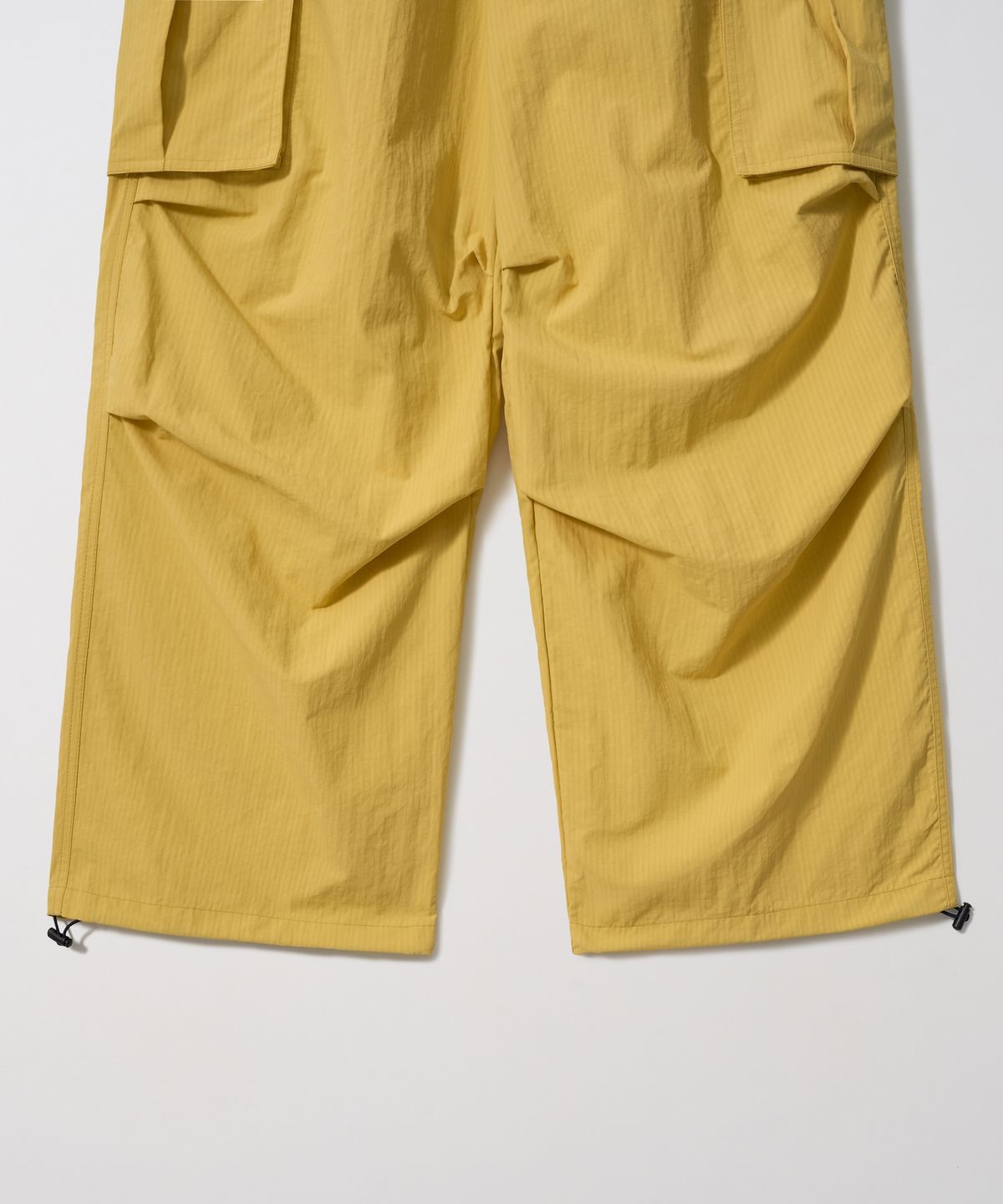 가먼츠팹(GARMENTS FAB) 8 Buttons Parachute Nylon Pants (YELLOW)