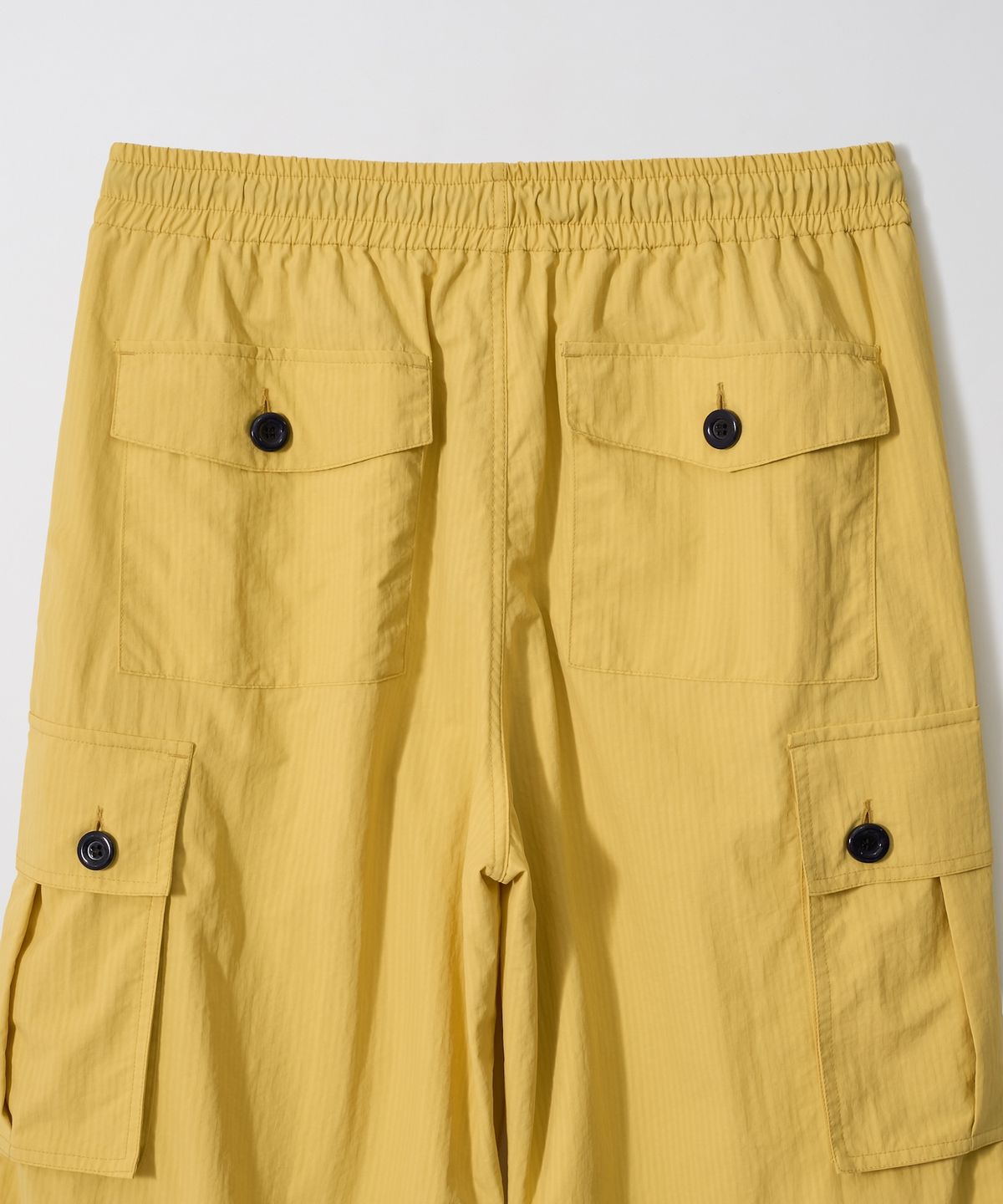 가먼츠팹(GARMENTS FAB) 8 Buttons Parachute Nylon Pants (YELLOW)