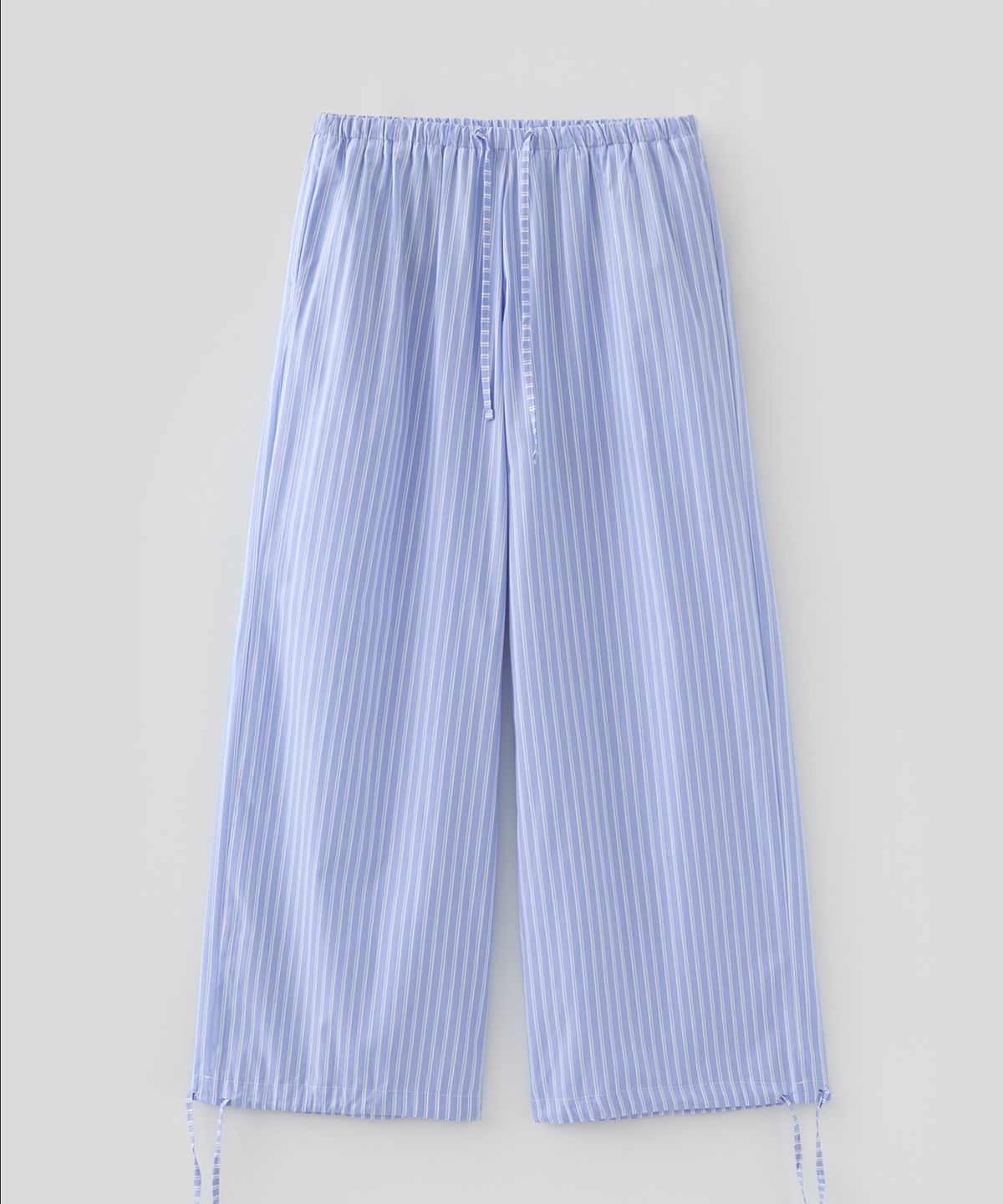 로우넬라인(LOW NELLINE) MACPIN ST WIDE PANTS_ BLUE
