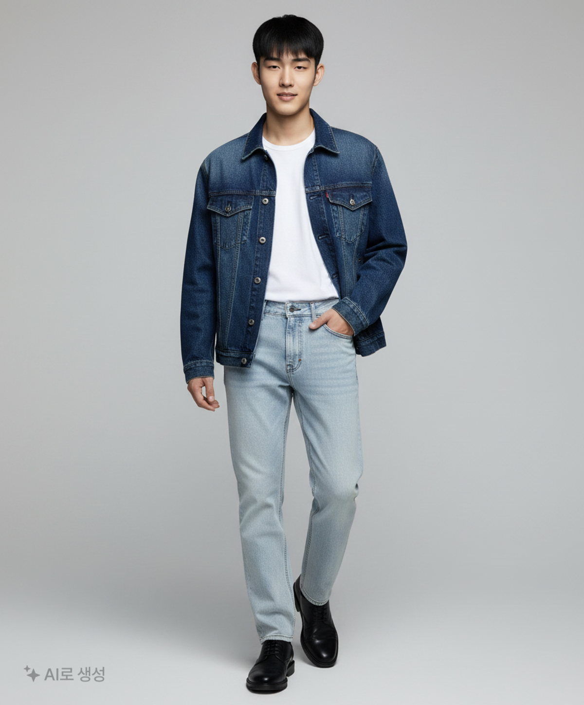 유니폼브릿지(UNIFORM BRIDGE) 청/데님 팬츠 L