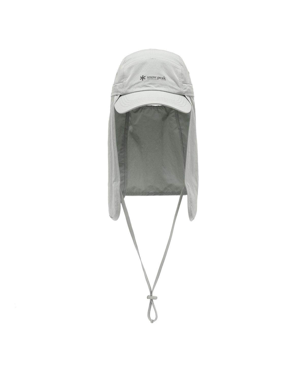 스노우피크 어패럴(SNOWPEAK APPAREL) 에코 타슬란 썬쉐이드 캠프캡 (S26MUFCP76) Light Khaki