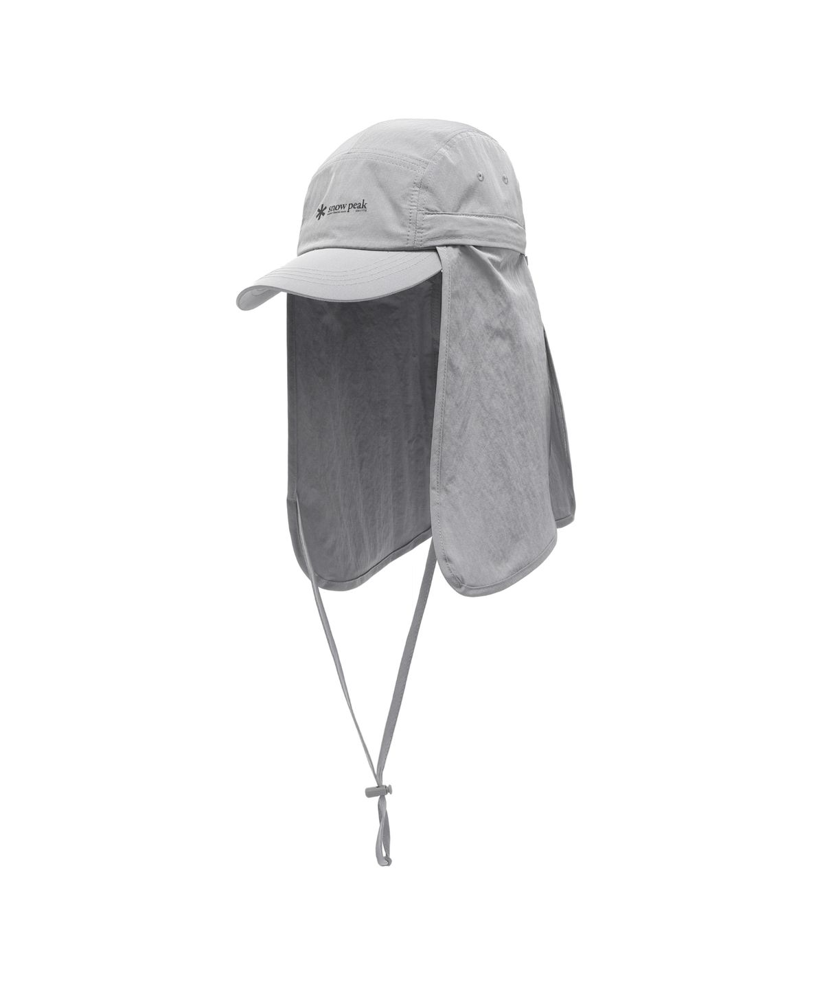스노우피크 어패럴(SNOWPEAK APPAREL) 에코 타슬란 썬쉐이드 캠프캡 (S26MUFCP76) Gray