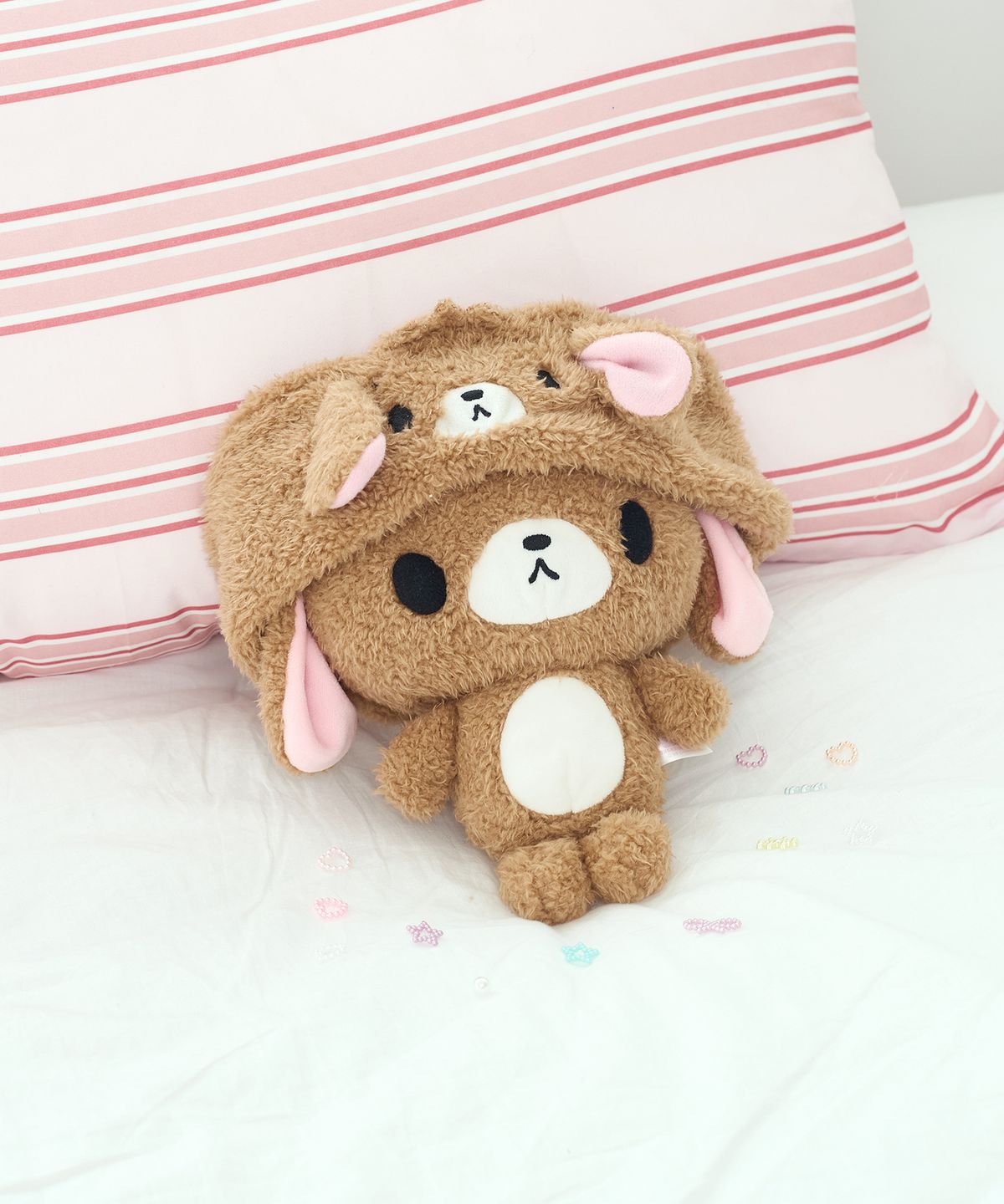 콜리(COLLEY) 슈가바니즈 봉제인형 20cm 2종 (시로우사&쿠로우사)
