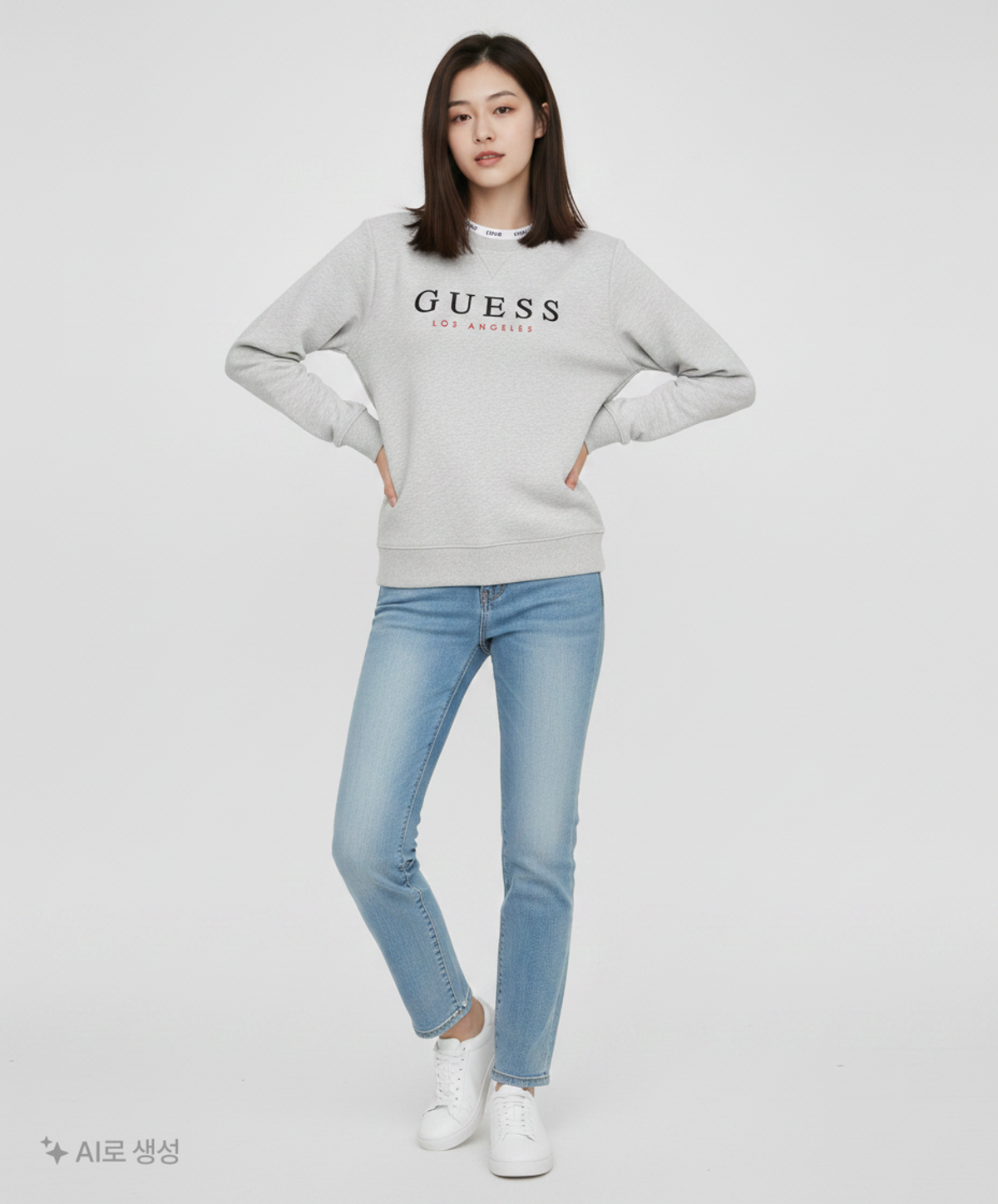 게스(GUESS) 맨투맨/스웨트셔츠 90