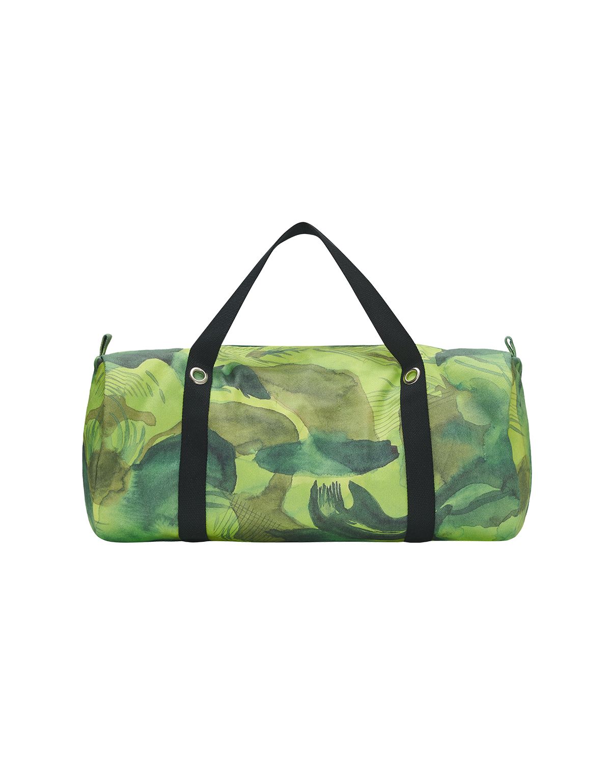 더뮤지엄비지터(THEMUSEUMVISITOR) ROUND SHAPE PRINTING BOSTON BAG (CAMO)