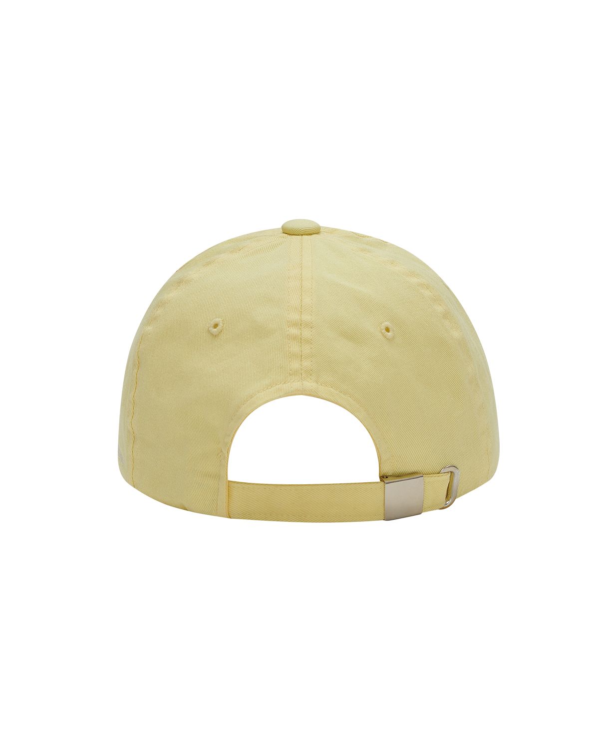 더뮤지엄비지터(THEMUSEUMVISITOR) FLAG EYELET BALL CAP (YELLOW)