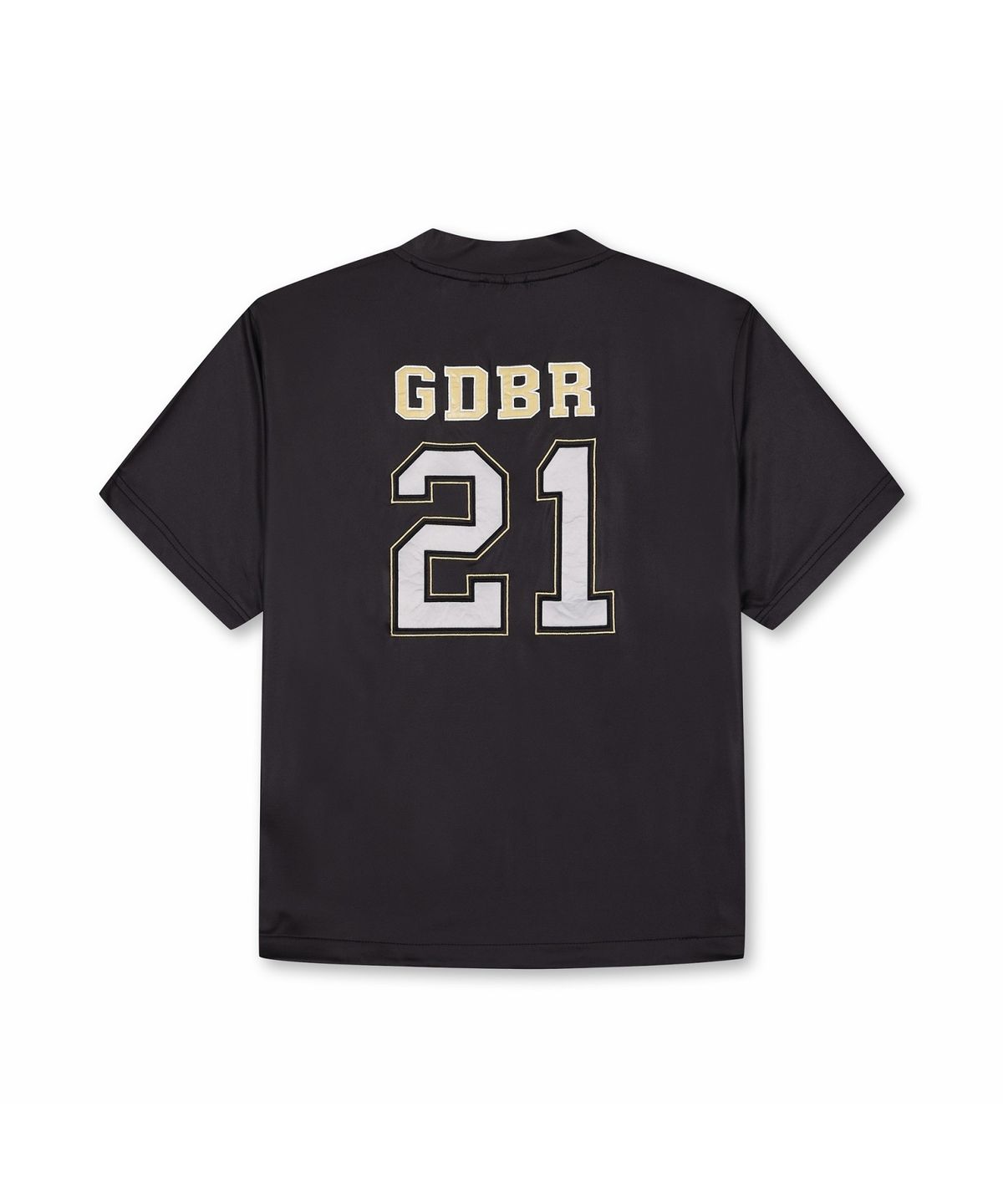 골든베어(GOLDEN BEAR) (W) Satin Short Shirt G5TAM26232BKX
