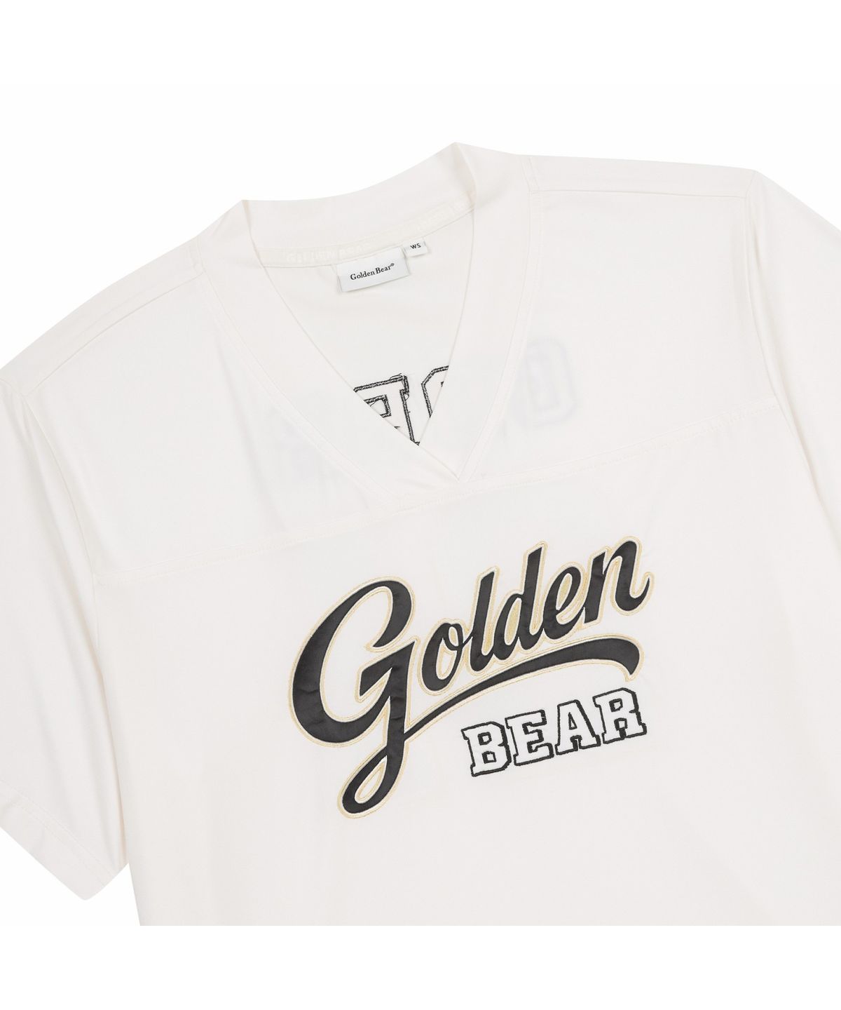 골든베어(GOLDEN BEAR) (W) Satin Short Shirt G5TAM26232IVX