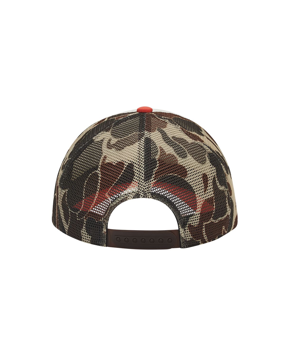 더뮤지엄비지터(THEMUSEUMVISITOR) NORTH CAROLINA COLOR MESH CAP (CAMO)