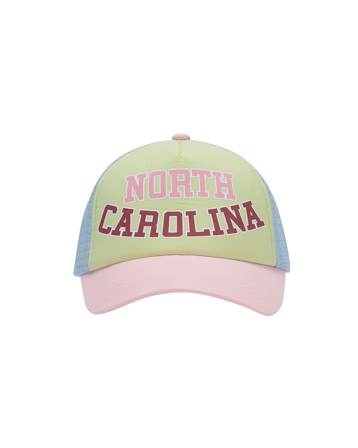 더뮤지엄비지터(THEMUSEUMVISITOR) NORTH CAROLINA COLOR MESH CAP (MINT)