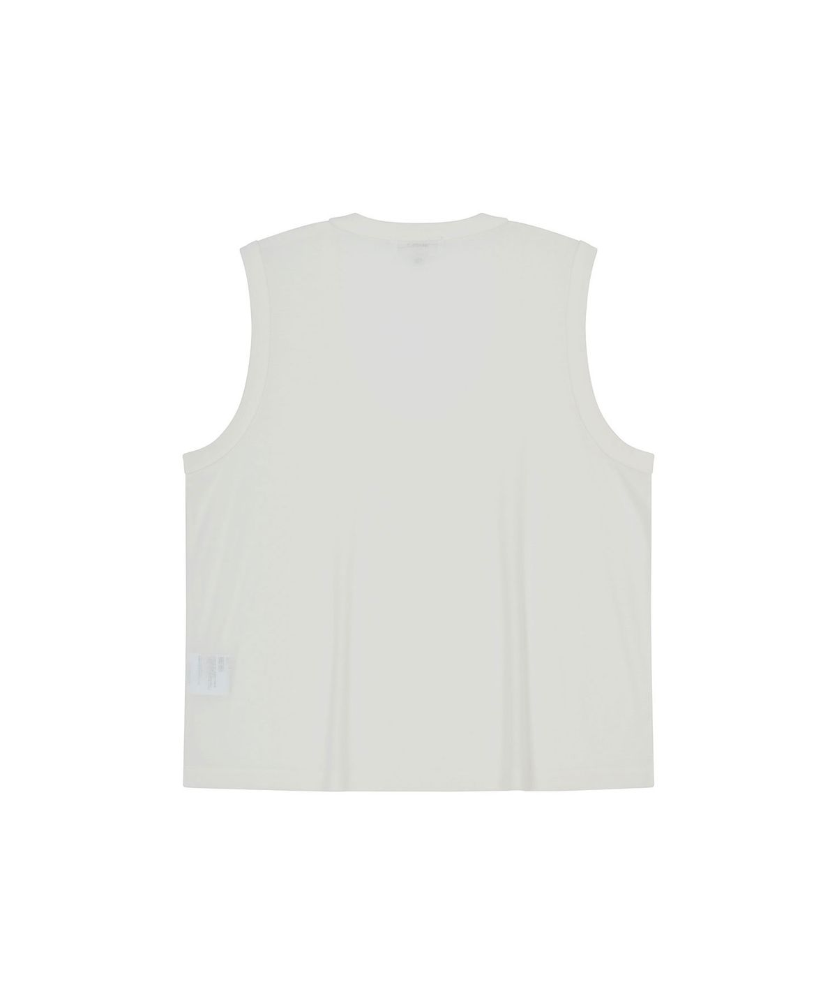 비자비(VIS A VIS) U-NECK SLEEVELESS TOP (WHITE)