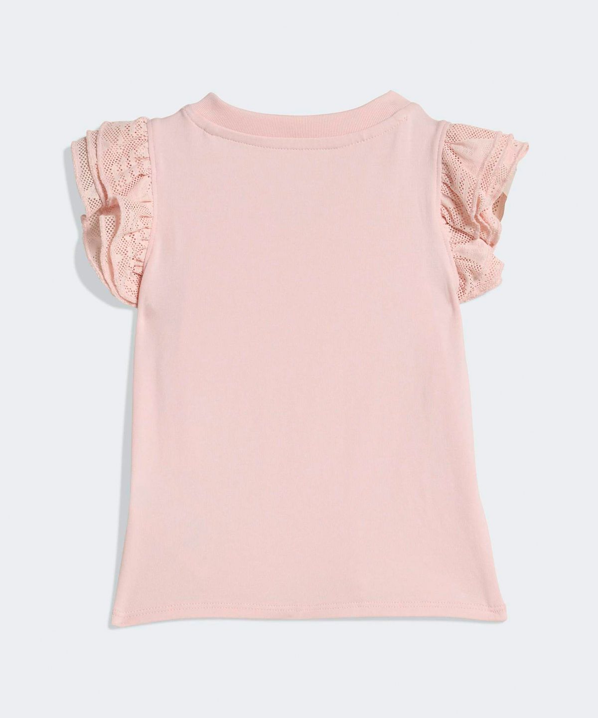 아디다스 키즈(ADIDAS KIDS) 레이스 3/4 타이츠 티셔츠 세트 인펀트 - 핑크 / KC6799