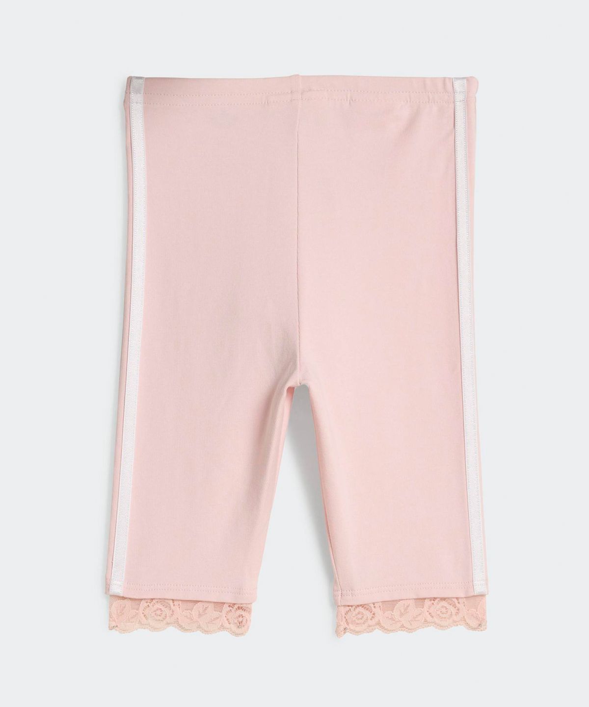 아디다스 키즈(ADIDAS KIDS) 레이스 3/4 타이츠 티셔츠 세트 인펀트 - 핑크 / KC6799
