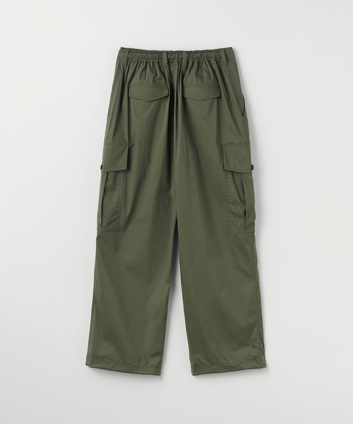 셀리테일즈(CELITAILS) STRING WIDE CARGO PANTS_KHAKI