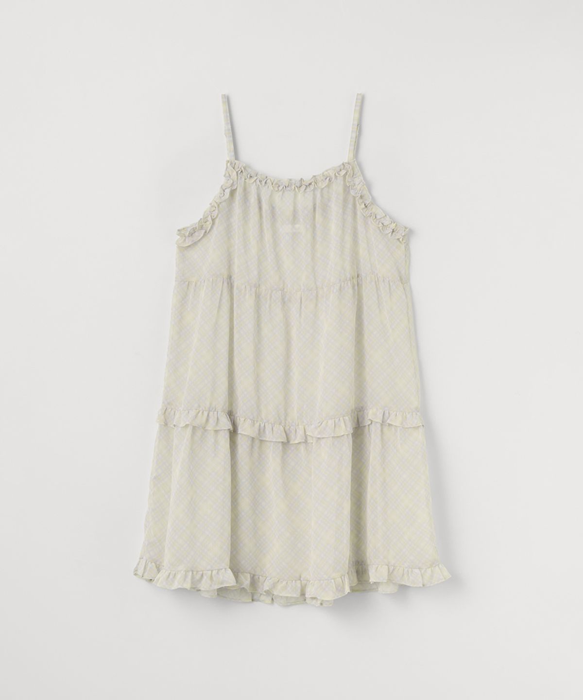 셀리테일즈(CELITAILS) FRILL LAYERED BUSTIER DERSS_YELLOW