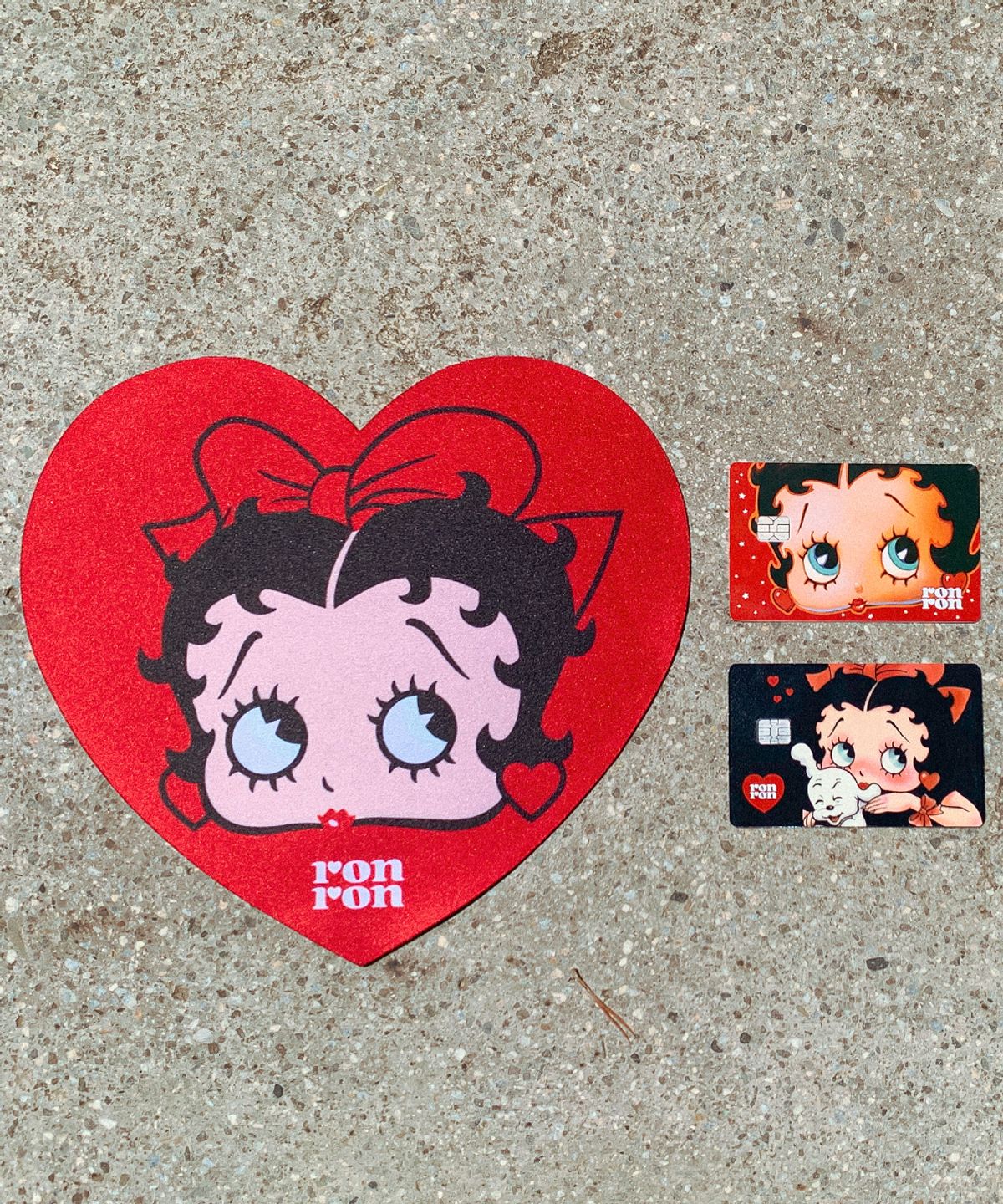 론론(RONRON) BETTY BOOP MOUSE PAD RED