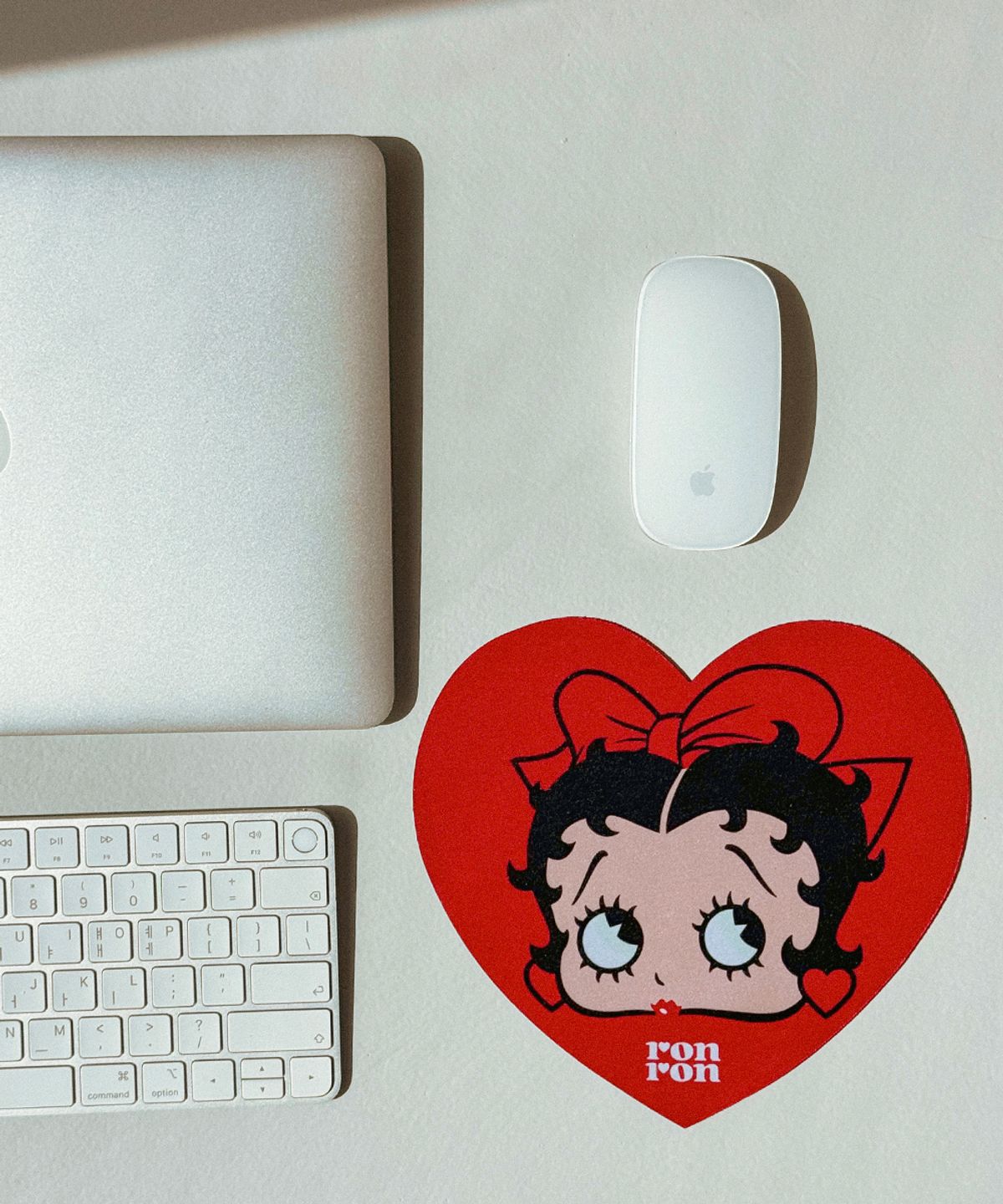 론론(RONRON) BETTY BOOP MOUSE PAD RED