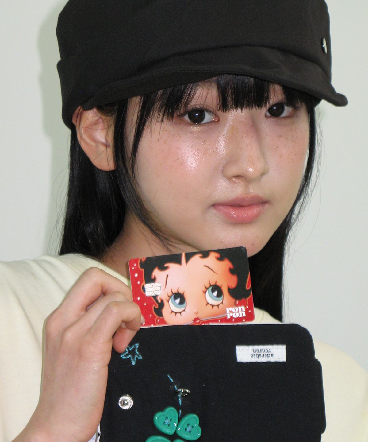론론(RONRON) BETTY BOOP CUSTOM REMOVABLE CARD STICKER PACK