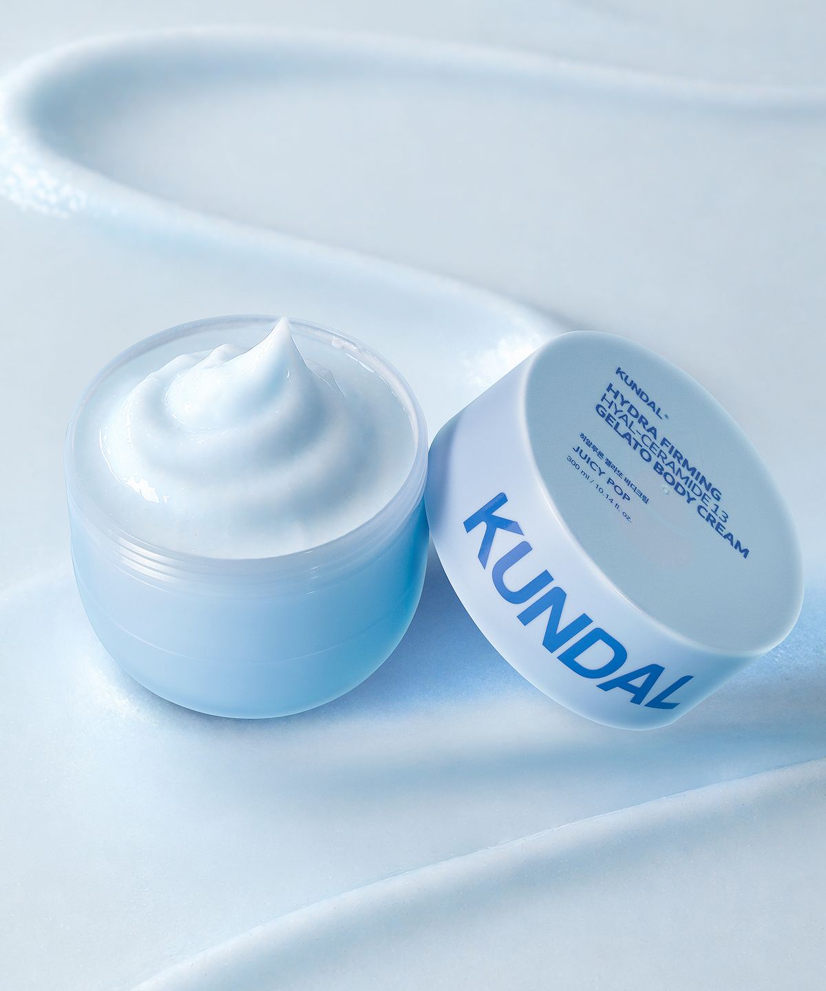 쿤달(KUNDAL) 히알 세라마이드 13 수분탄력 젤라또 바디크림 300ml