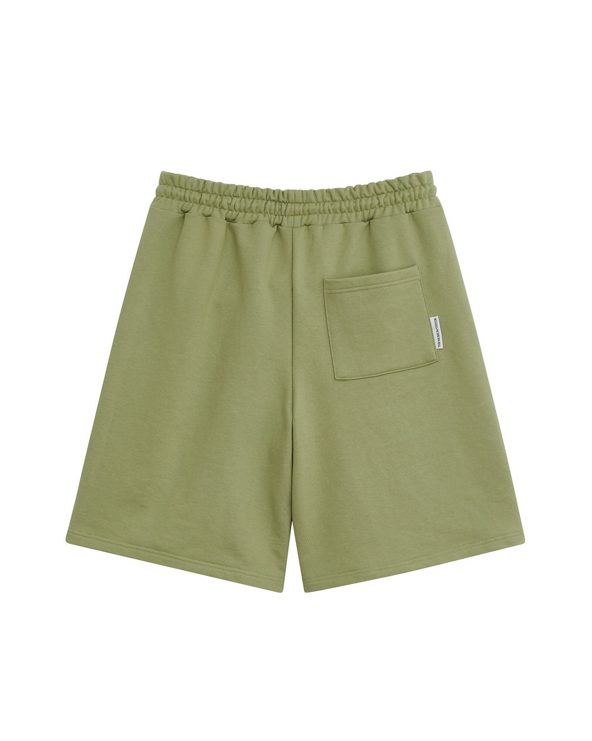 더뮤지엄비지터(THEMUSEUMVISITOR) 26 APPLIQUE BERMUDA PANTS (OLIVE)