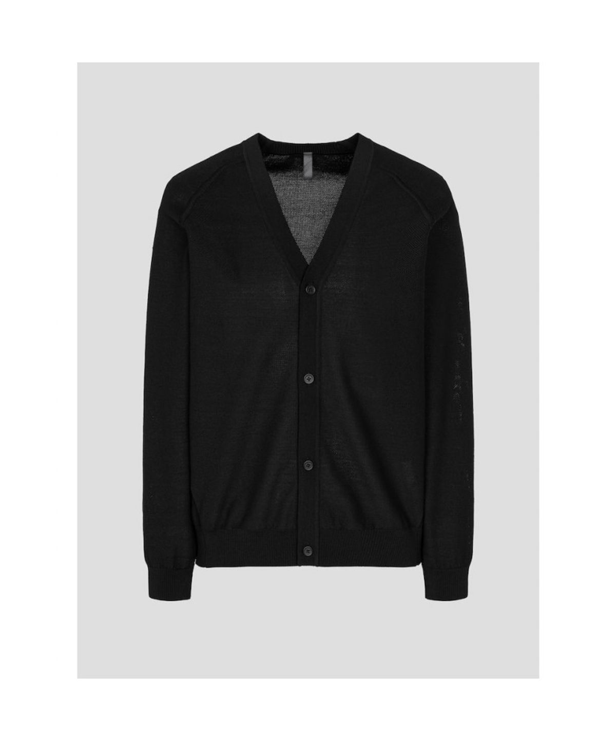 빈폴 멘(BEANPOLE MEN) 젠틀테크 캐주얼 미니멀 카디건  블랙