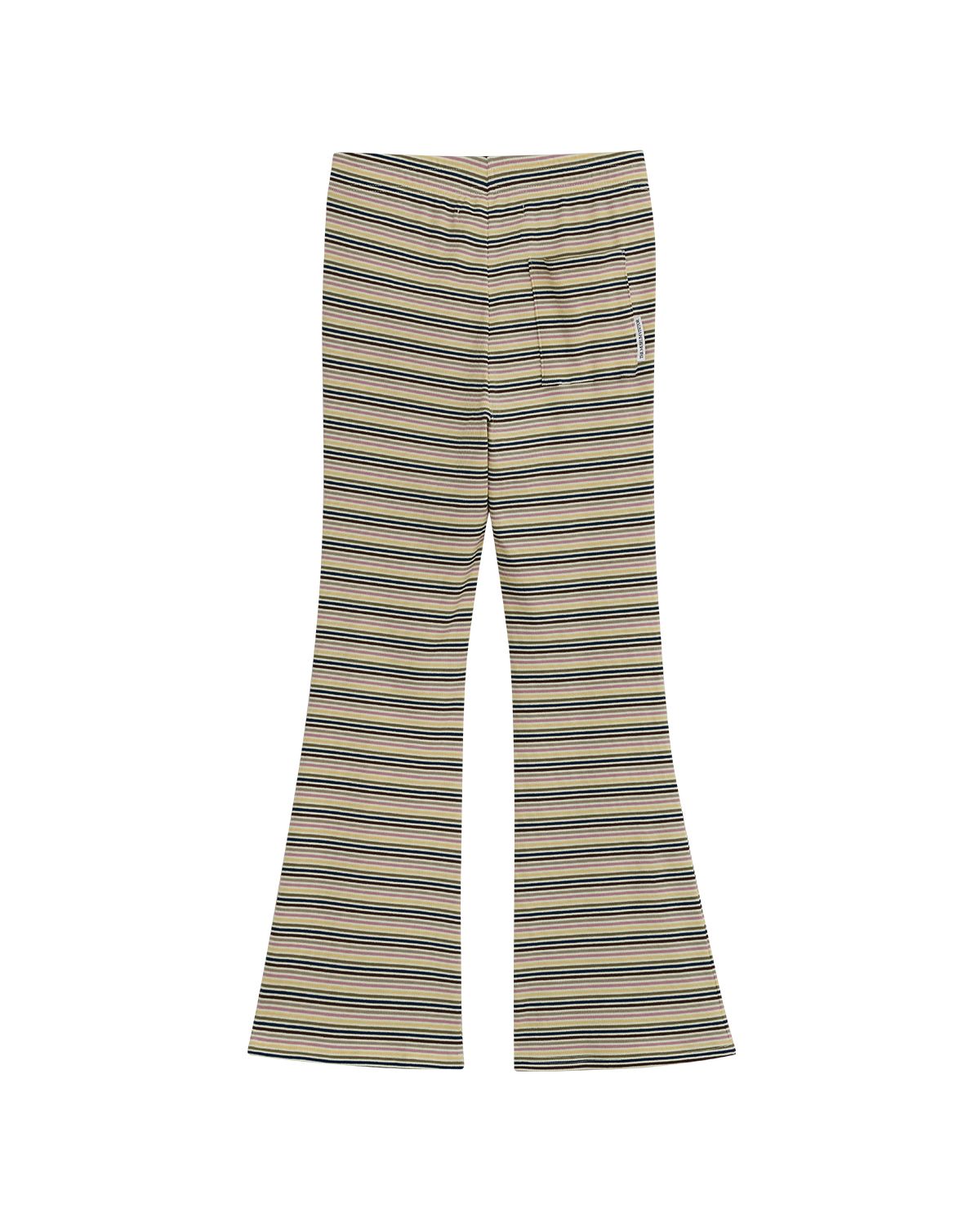 더뮤지엄비지터(THEMUSEUMVISITOR) W CROCHET PATCHWORK LAYERED PANTS (IVORY)