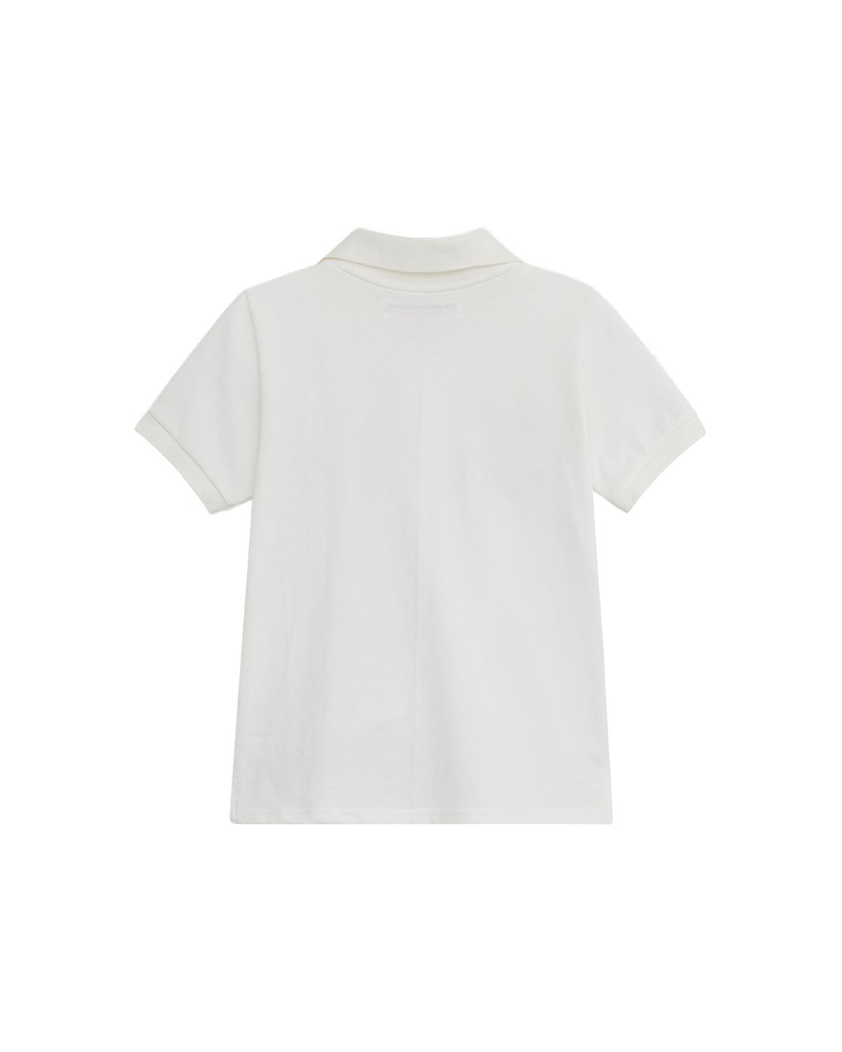 더뮤지엄비지터(THEMUSEUMVISITOR) W HEART BEAR PIQUE T-SHIRT (WHITE)