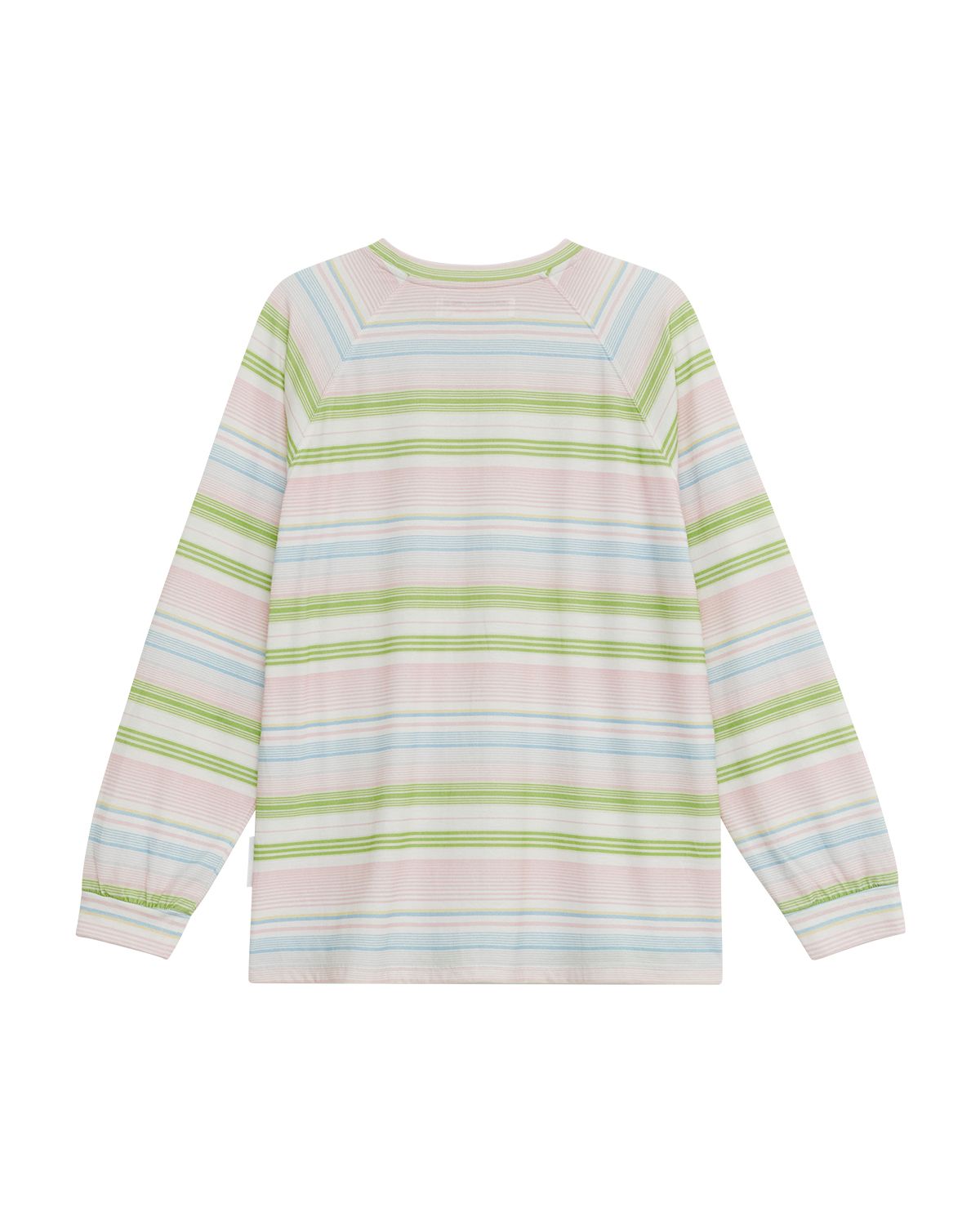 더뮤지엄비지터(THEMUSEUMVISITOR) MULTI STRIPE SUMMER LONG SLEEVE (PINK)