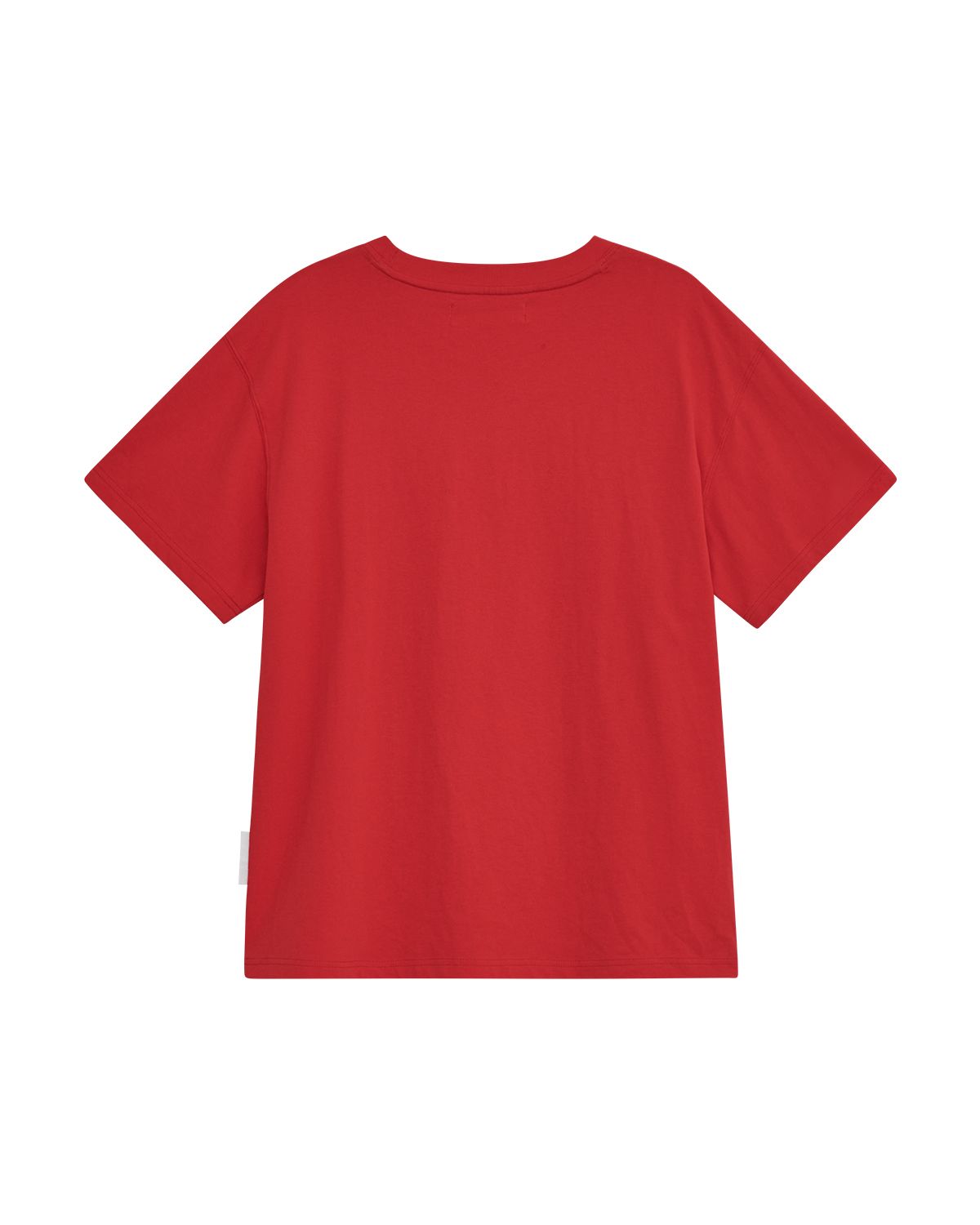 더뮤지엄비지터(THEMUSEUMVISITOR) 26 EXHIBITION OVERFIT T-SHIRT (RED)