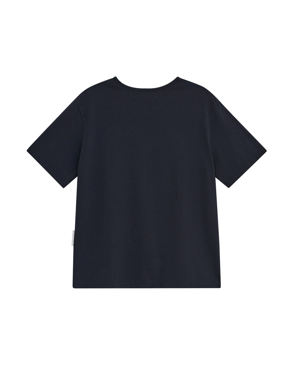더뮤지엄비지터(THEMUSEUMVISITOR) FASHION LOVERS EYELET T-SHIRT (DEEP NAVY)